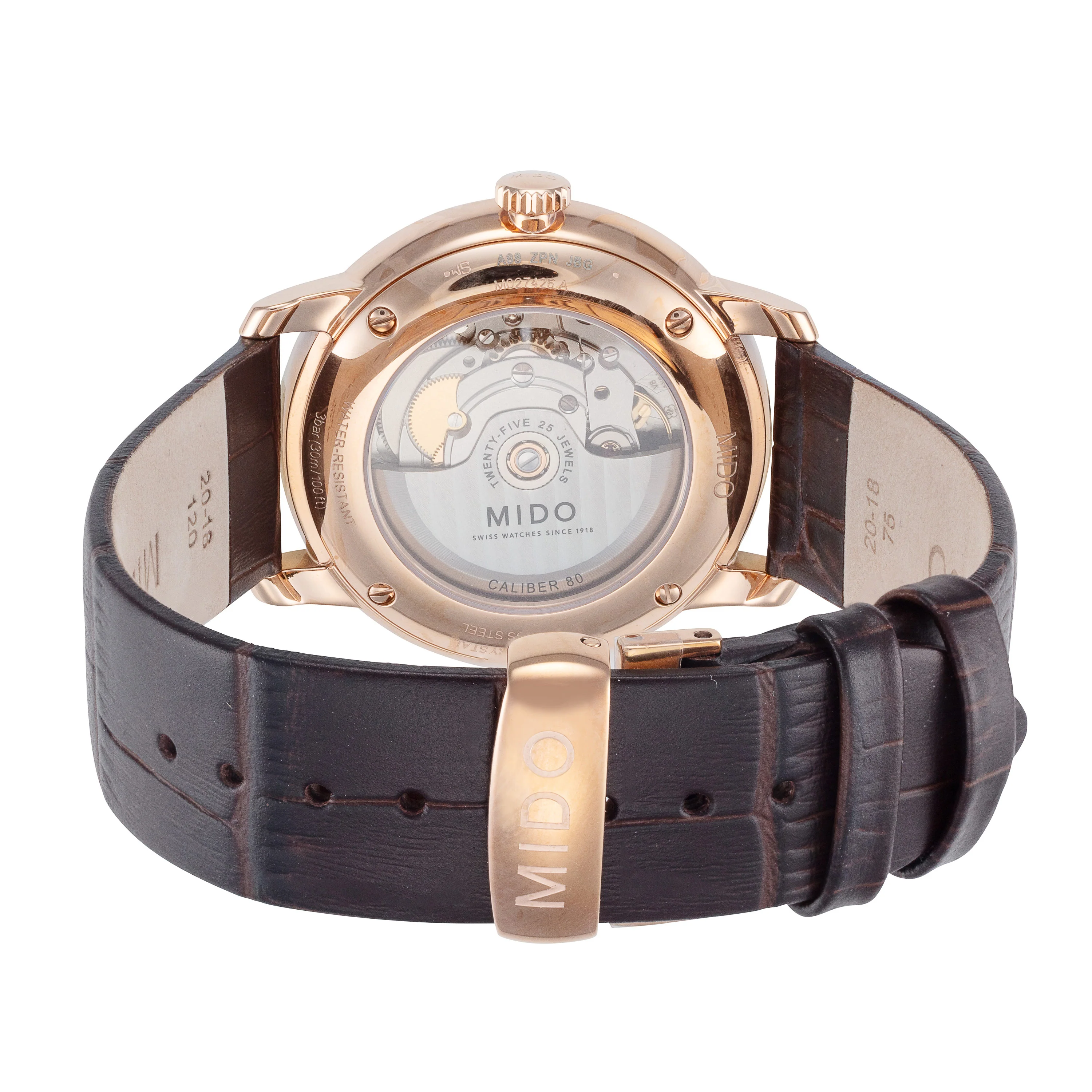 Mido 40mm / Brown / Grey | Grey Dial - Image 3