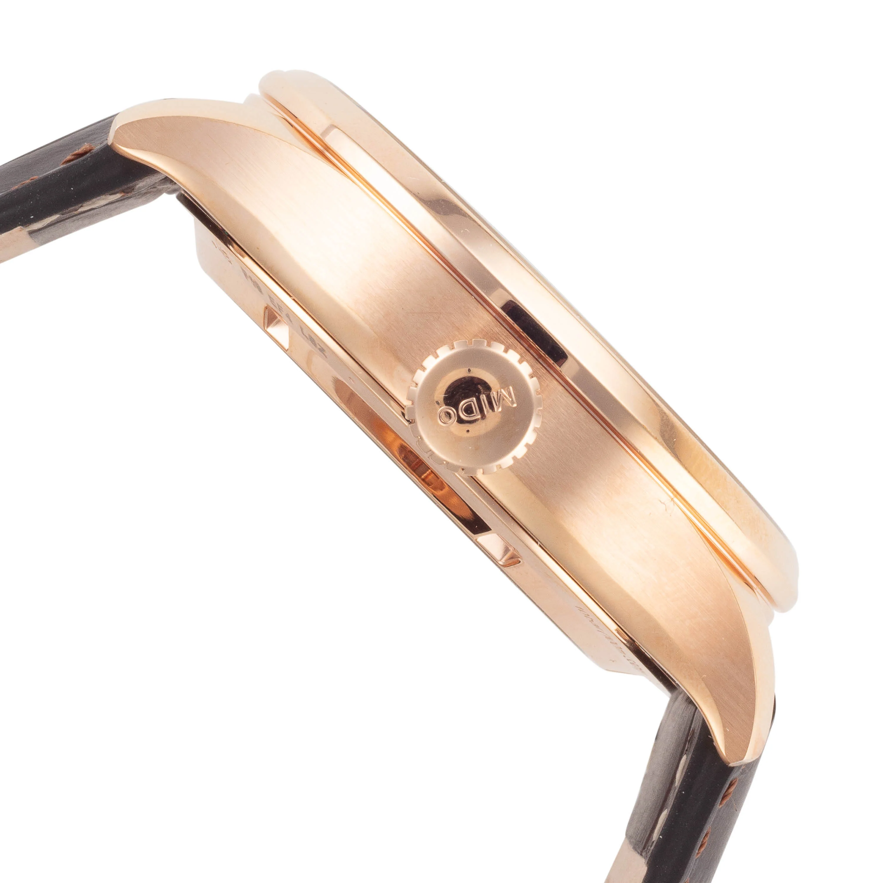 Mido 42mm / Brown / Black | Black Dial - Image 2
