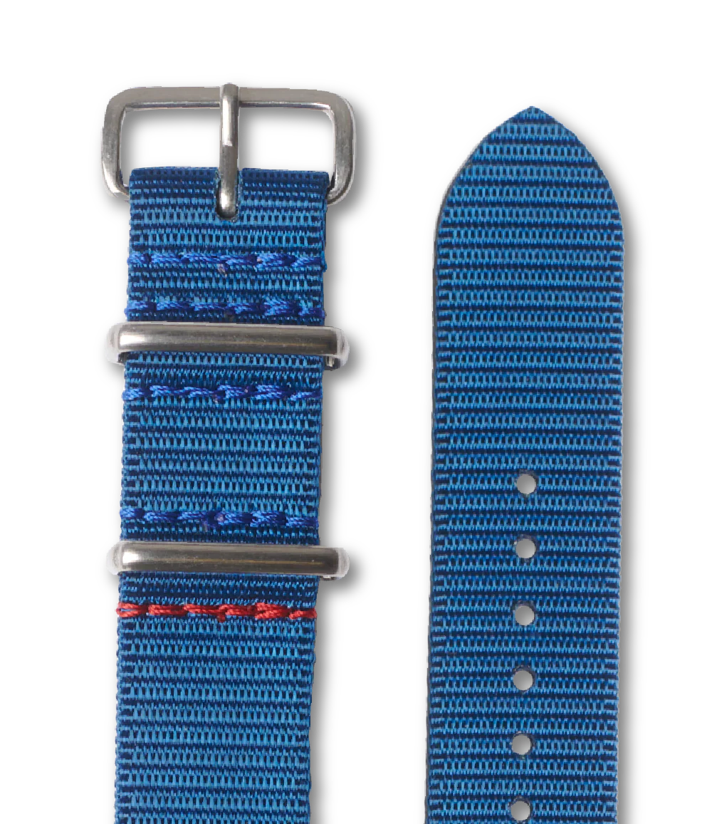 Mil-Strap Mil Strap Thalo Blue 20mm | Dial