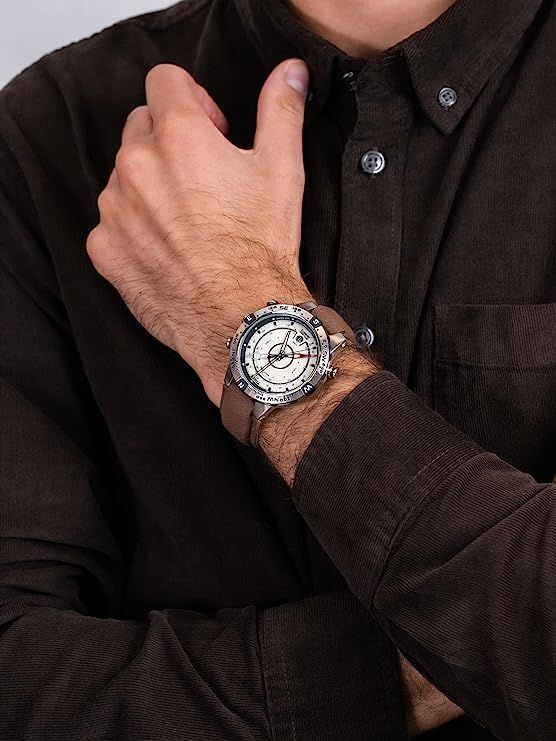 Military Allied Cream / Leather | Cream Dial - Image 4