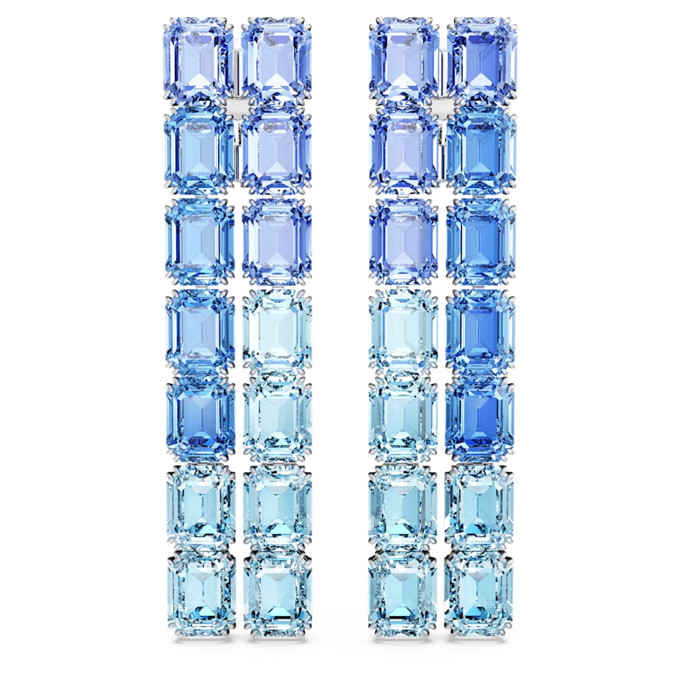 Millenia Blue / Rhodium-Plated