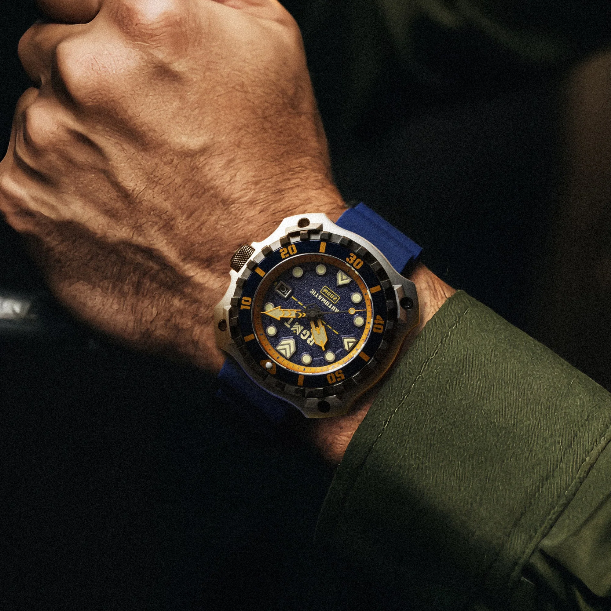 Minesweep Automatic Yellow  / Silicone | Yellow Dial - Image 2