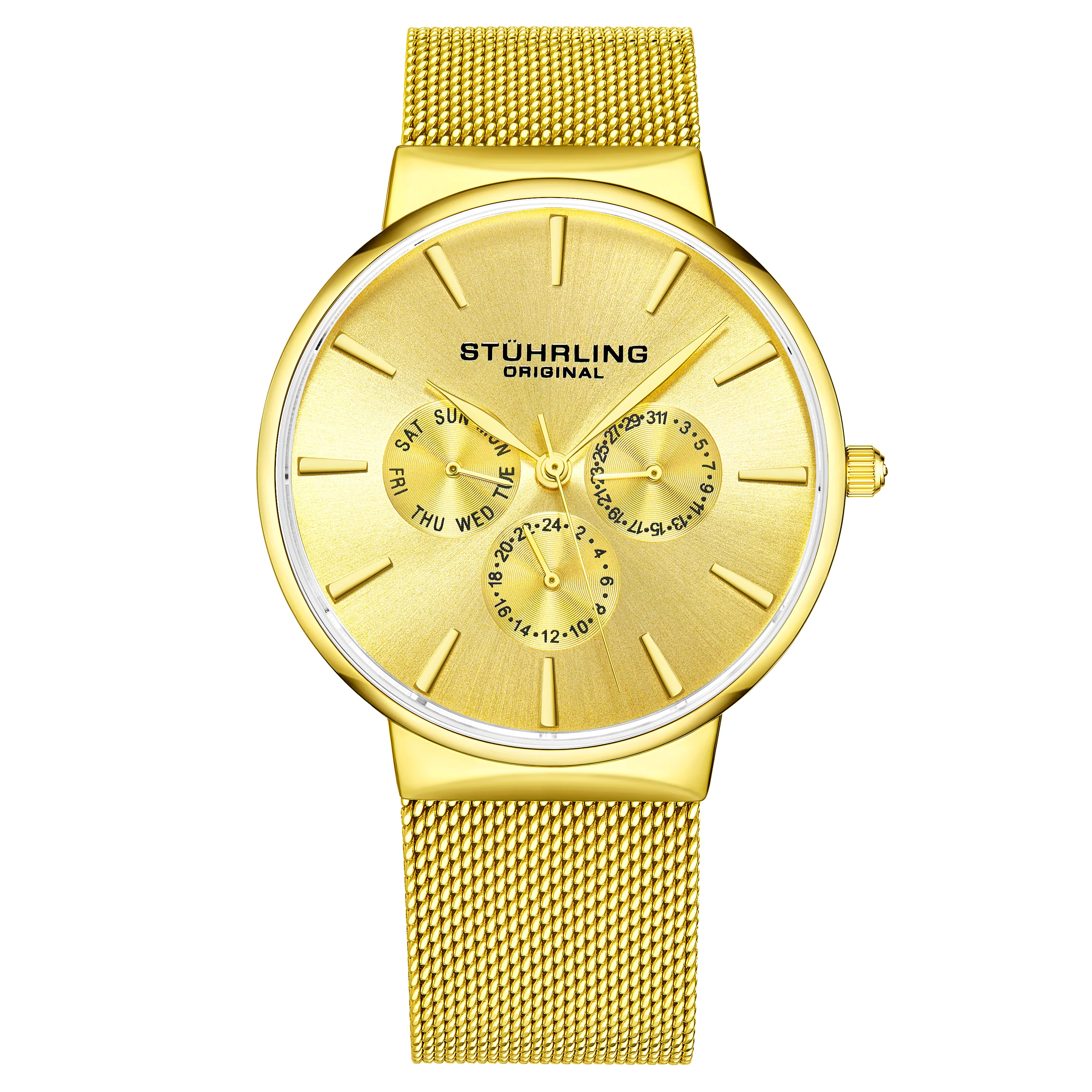 Monaco Gold/Stainless Steel/Gold Dial/Gold Case | Gold Dial