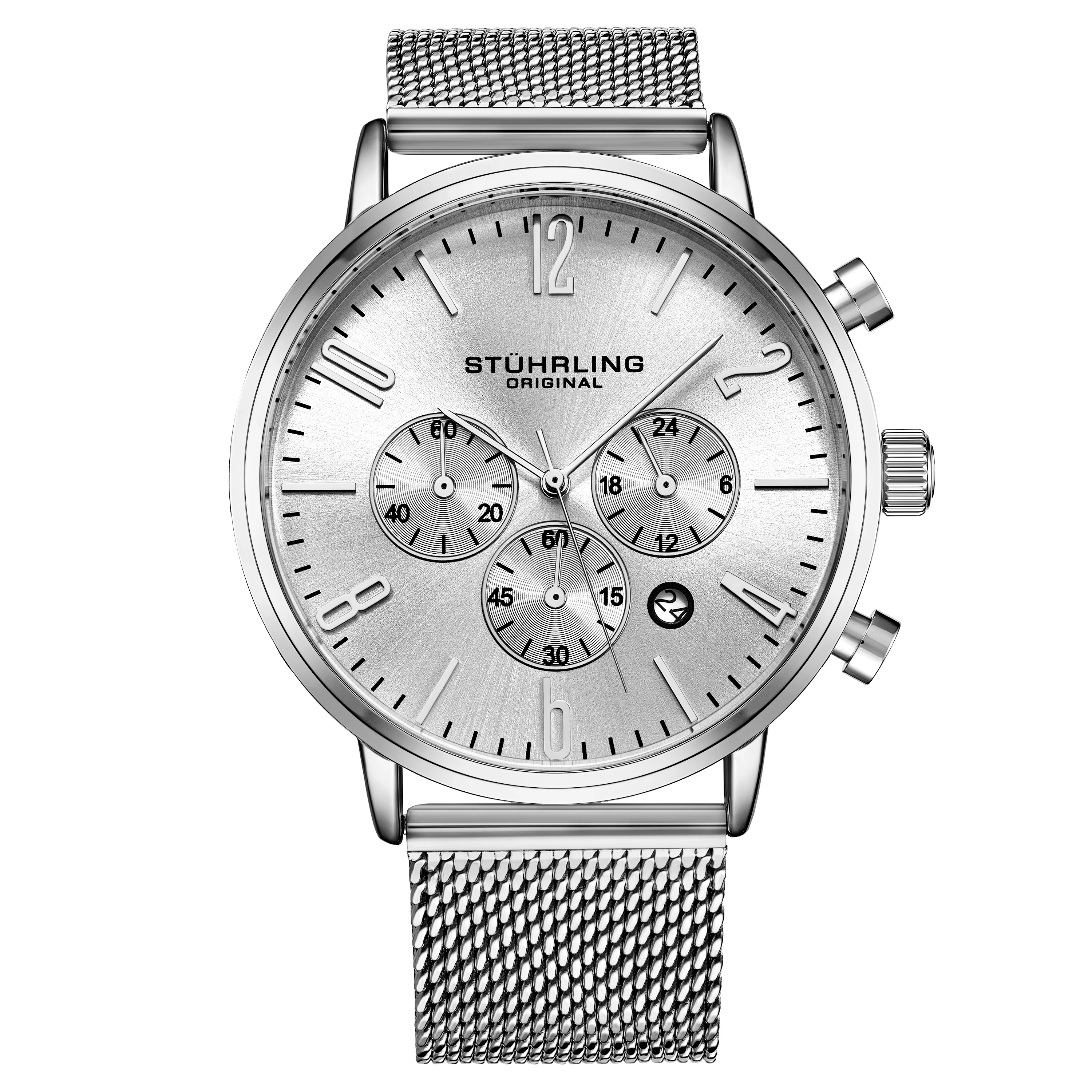 Monaco Silver/Stainless Steel/Silver Dial/Silver Case 3932.2 | Silver Dial