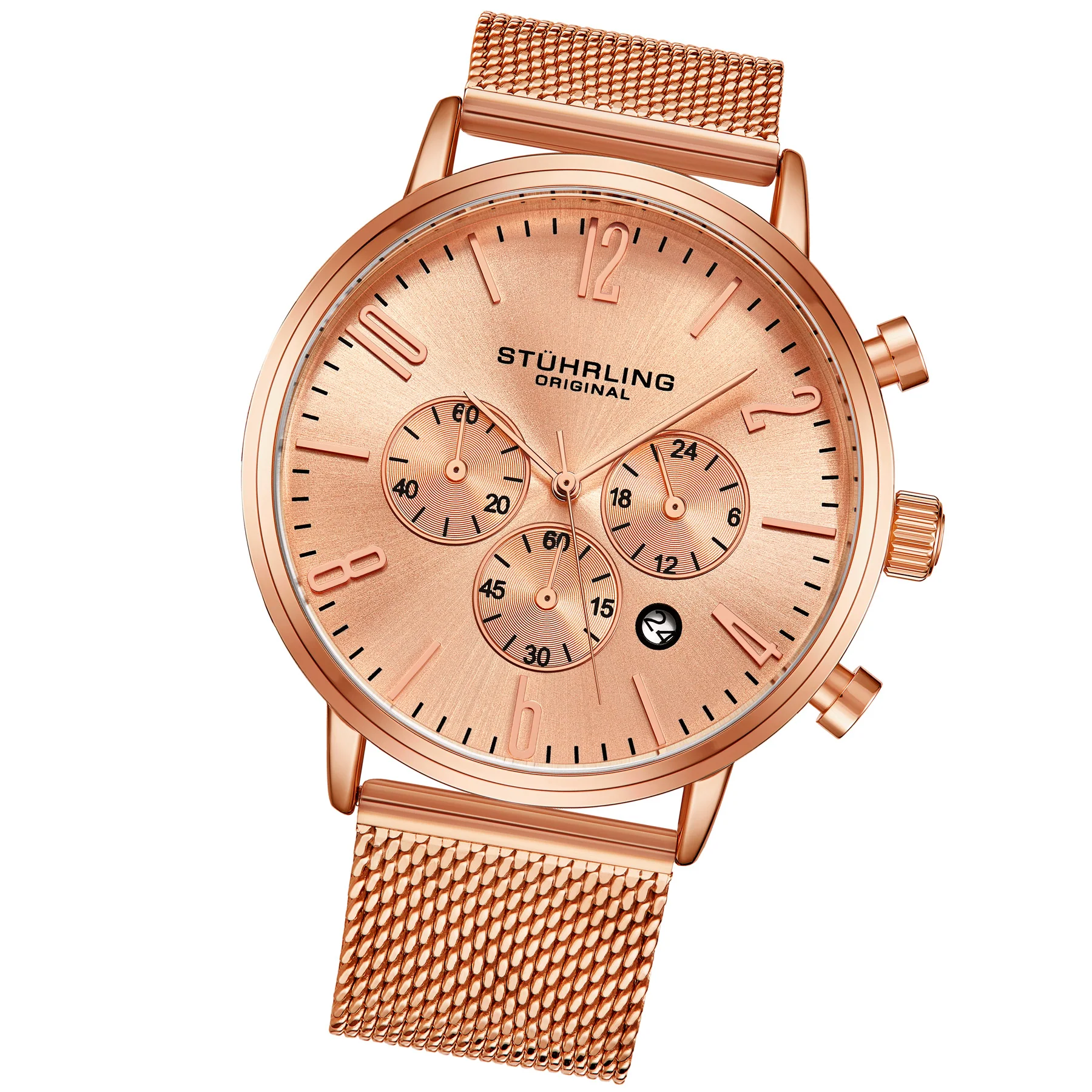 Monaco Rose/Stainless Steel/Rose Dial/Rose Case 3932.4 - Image 2