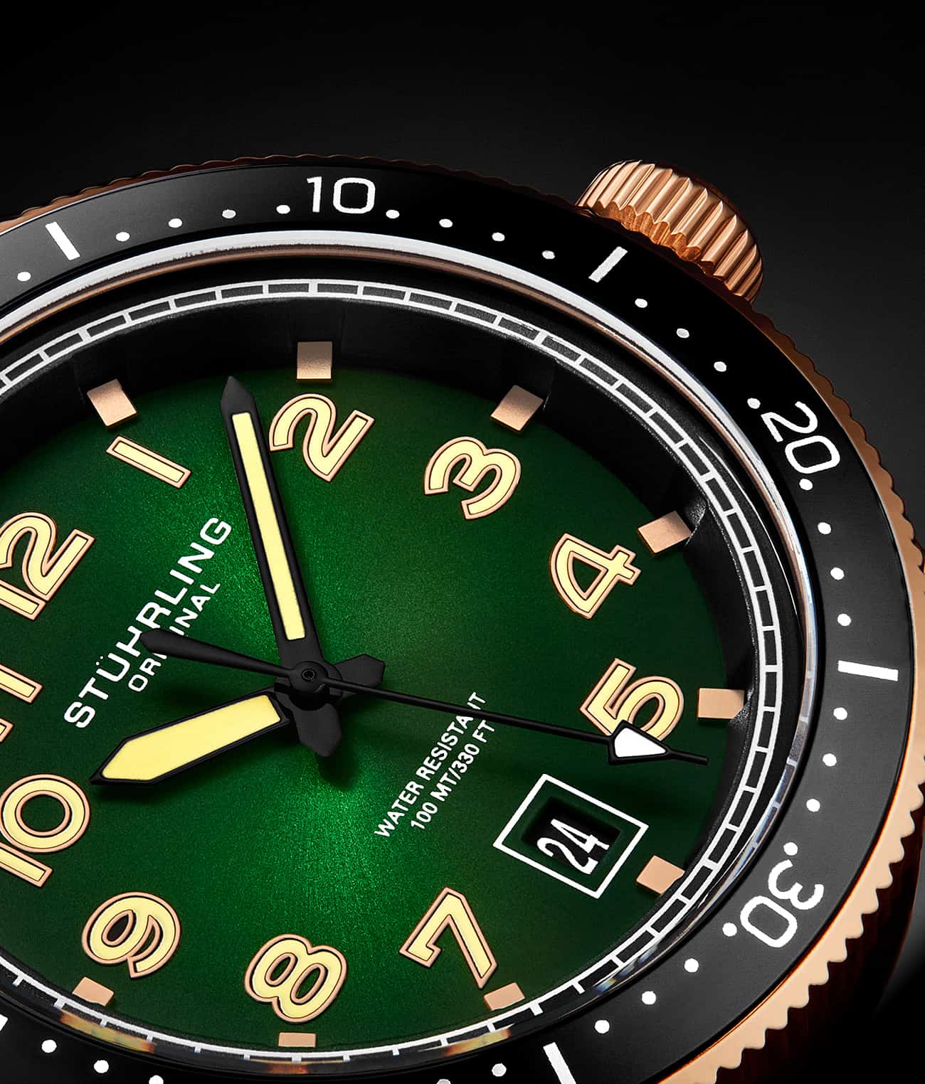 Monaco Green Dial/ Green Leather | Green Dial - Image 2