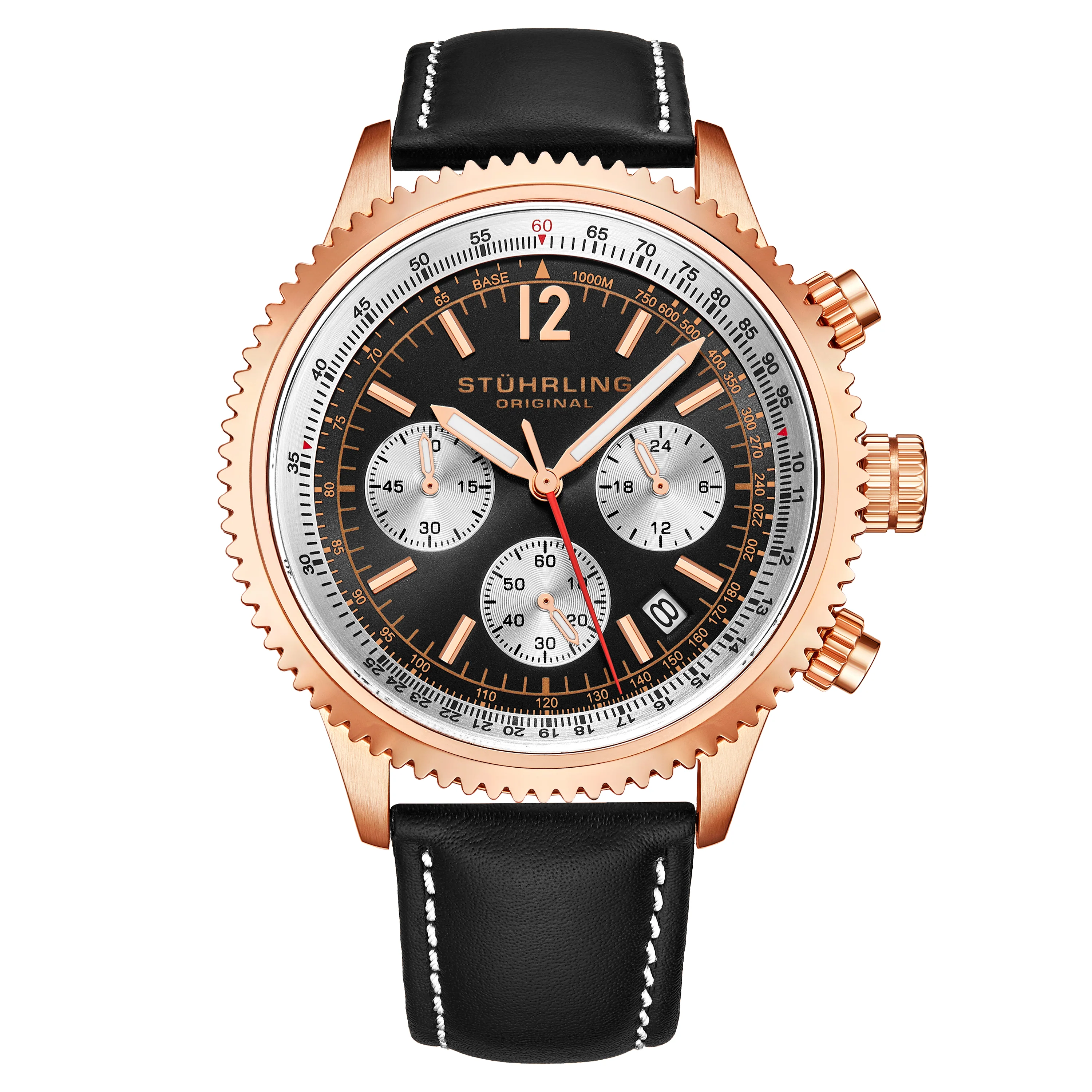Monaco 4015 Black Black/Stainless Steel | Black Dial