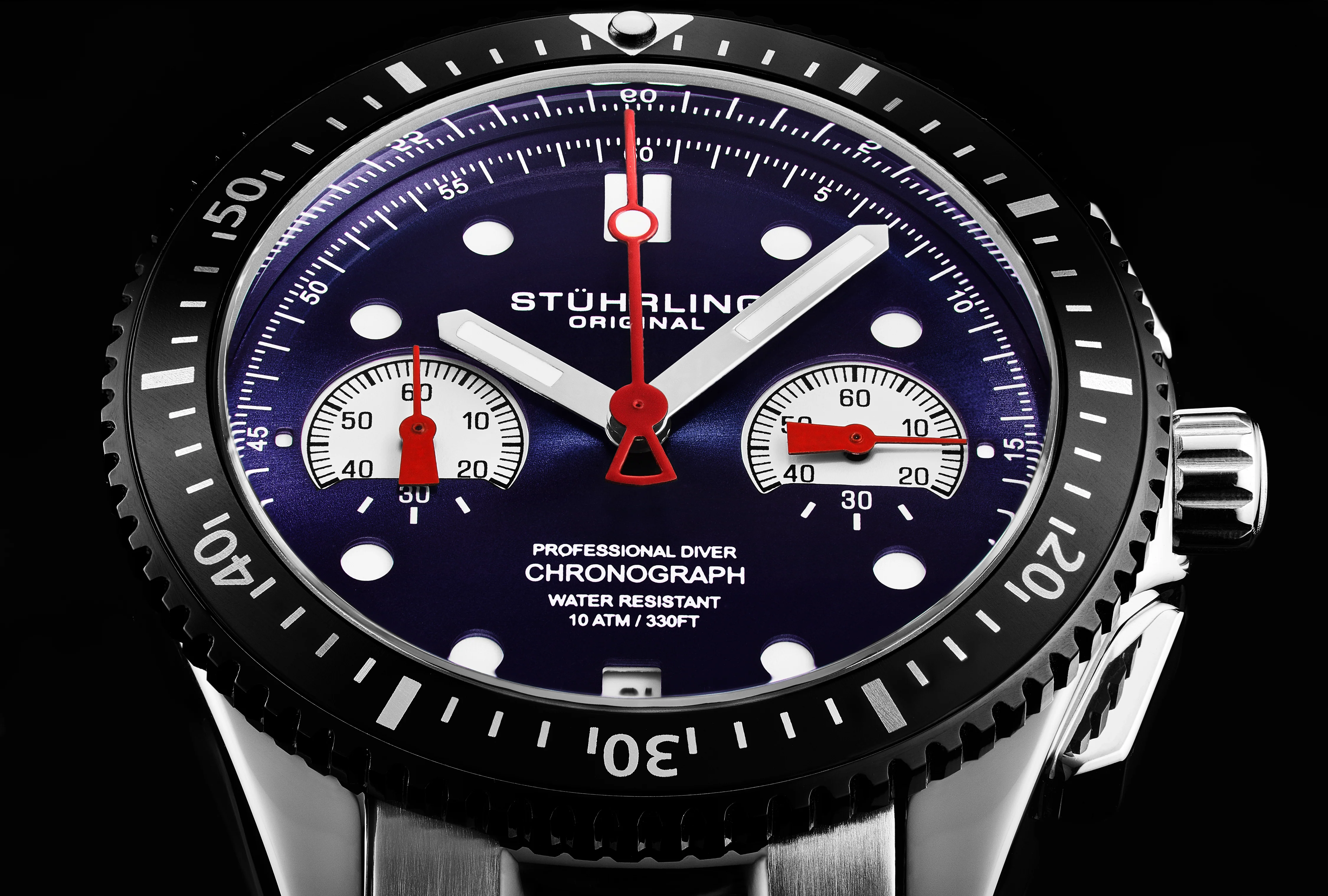 Monaco-4016.1 Silver/Stainless Steel | Blue Dial - Image 4