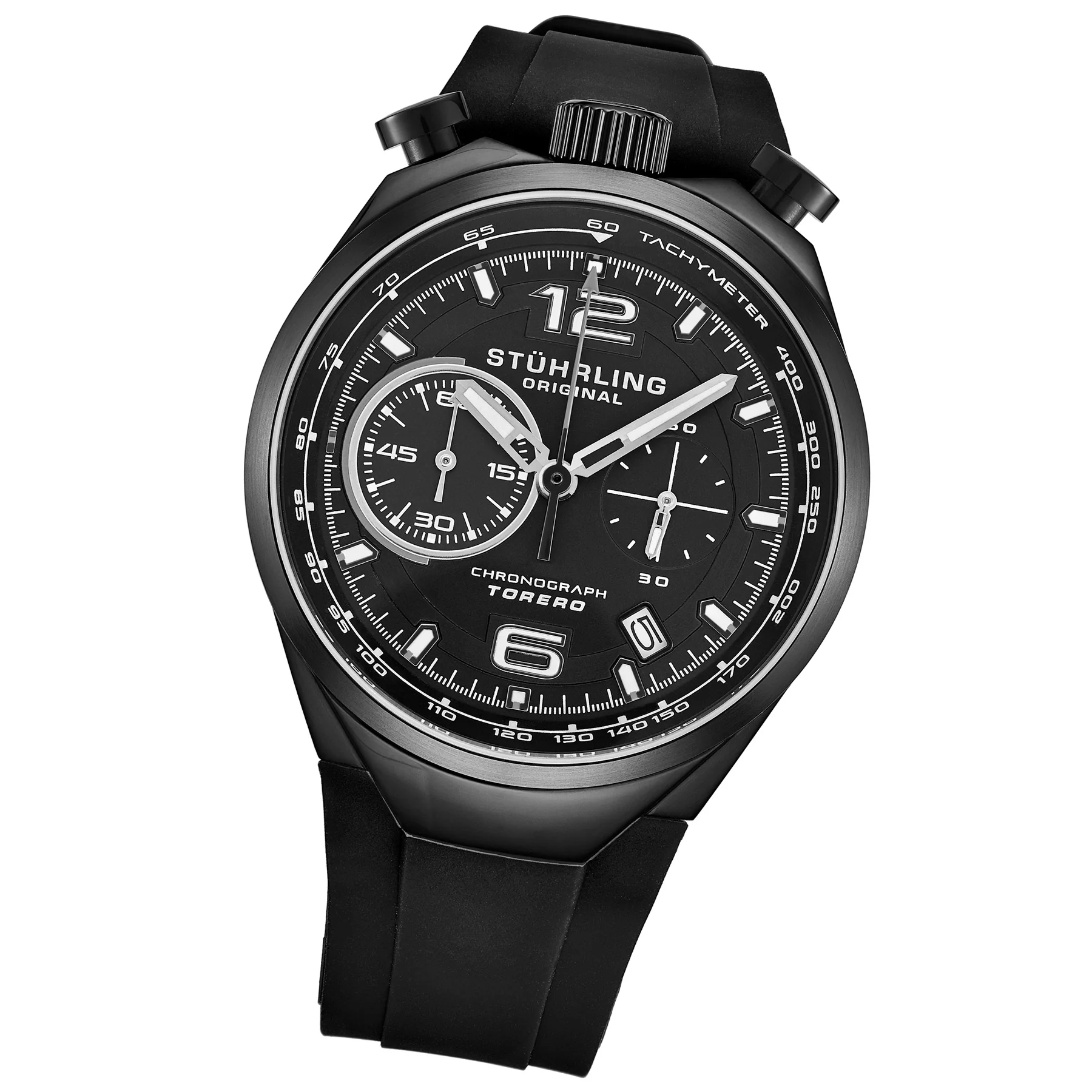 Monaco Black/Rubber/Black Dial/Black Case 894.03 | Black Dial - Image 2