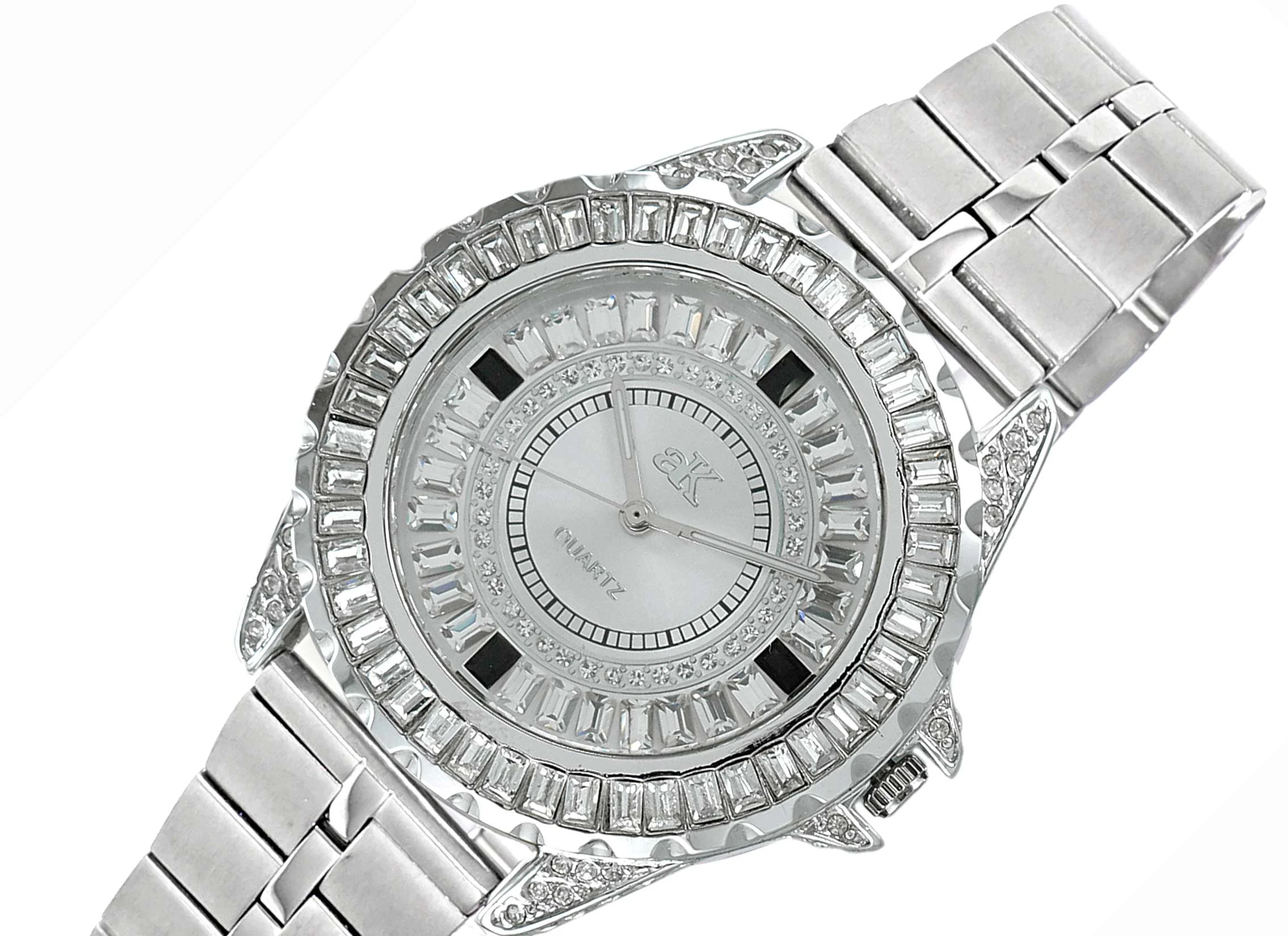 MONDO G-3 COLLECTION SILVERTONE/ STEEL BAND | Silver Dial - Image 4