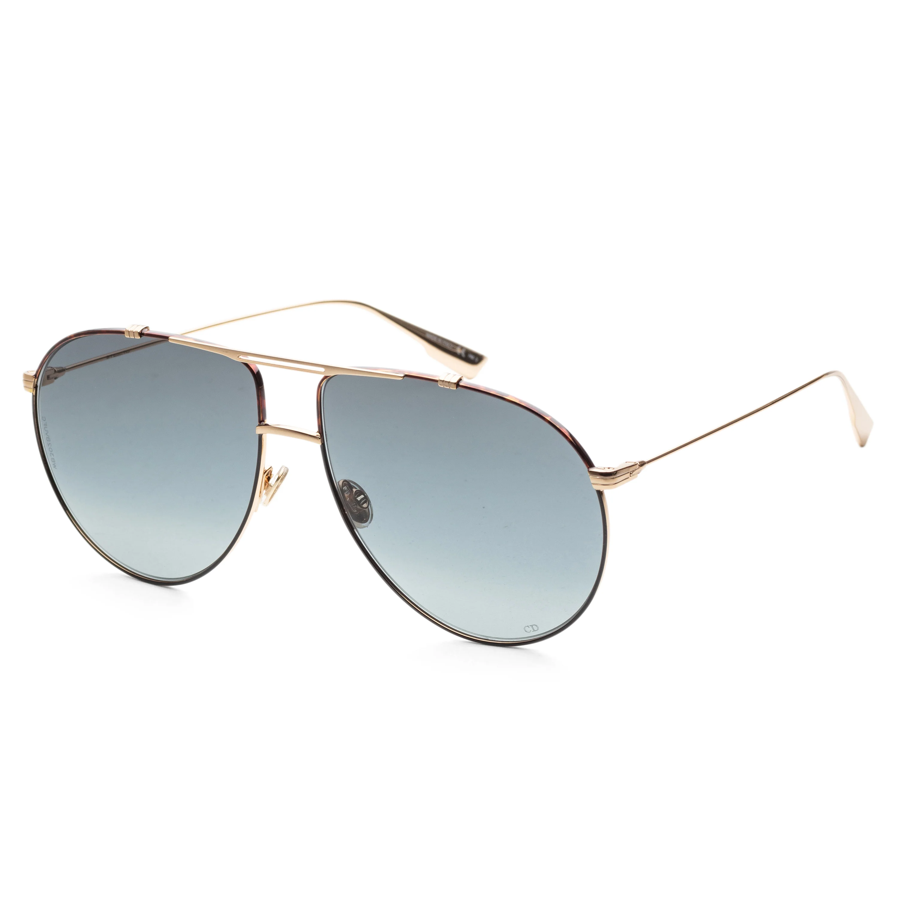 Monsieur Black Havana Frame, Grey Gradient Lens | Dial