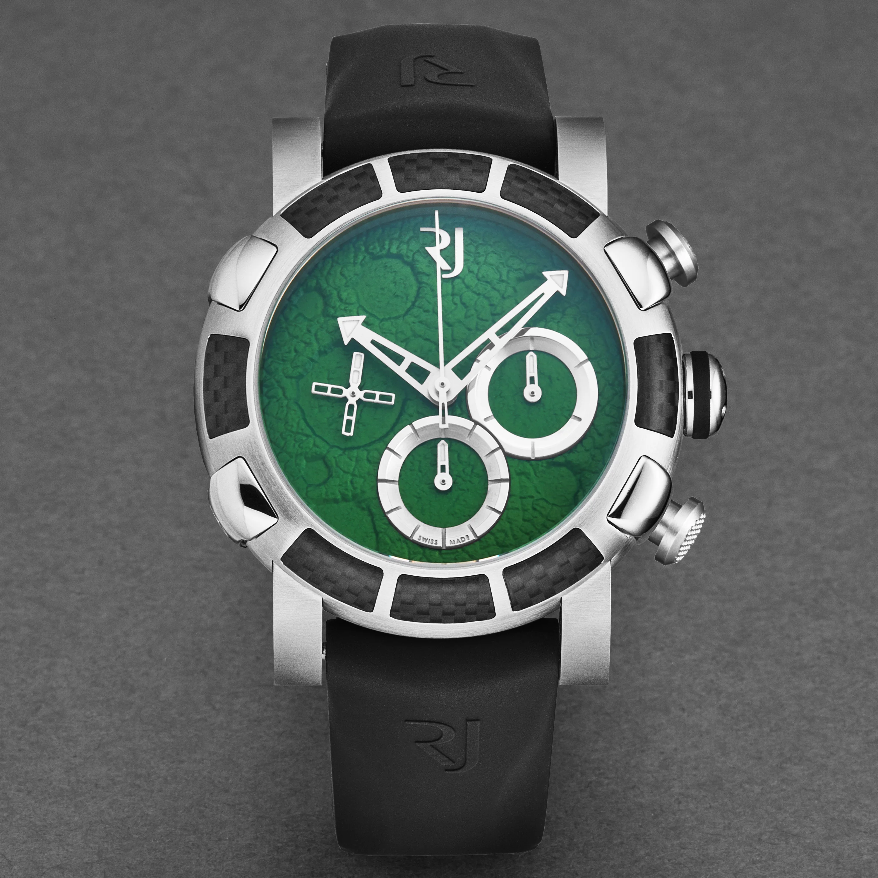 Moon Dust-DNA RJMDCH.601.10 / Green | Green Dial - Image 4