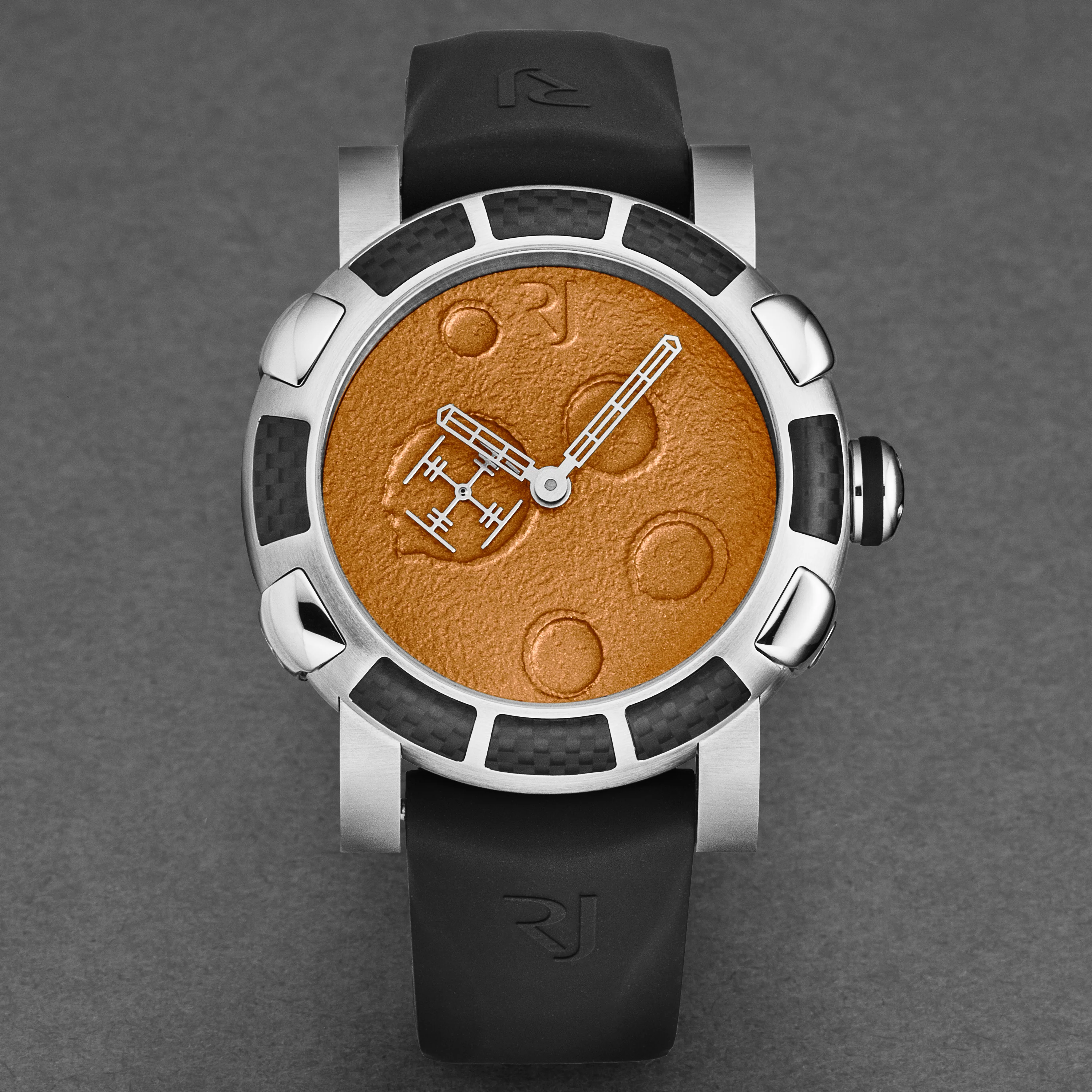 Moon dust RJMDAU.901.10 / Orange | Orange Dial - Image 4