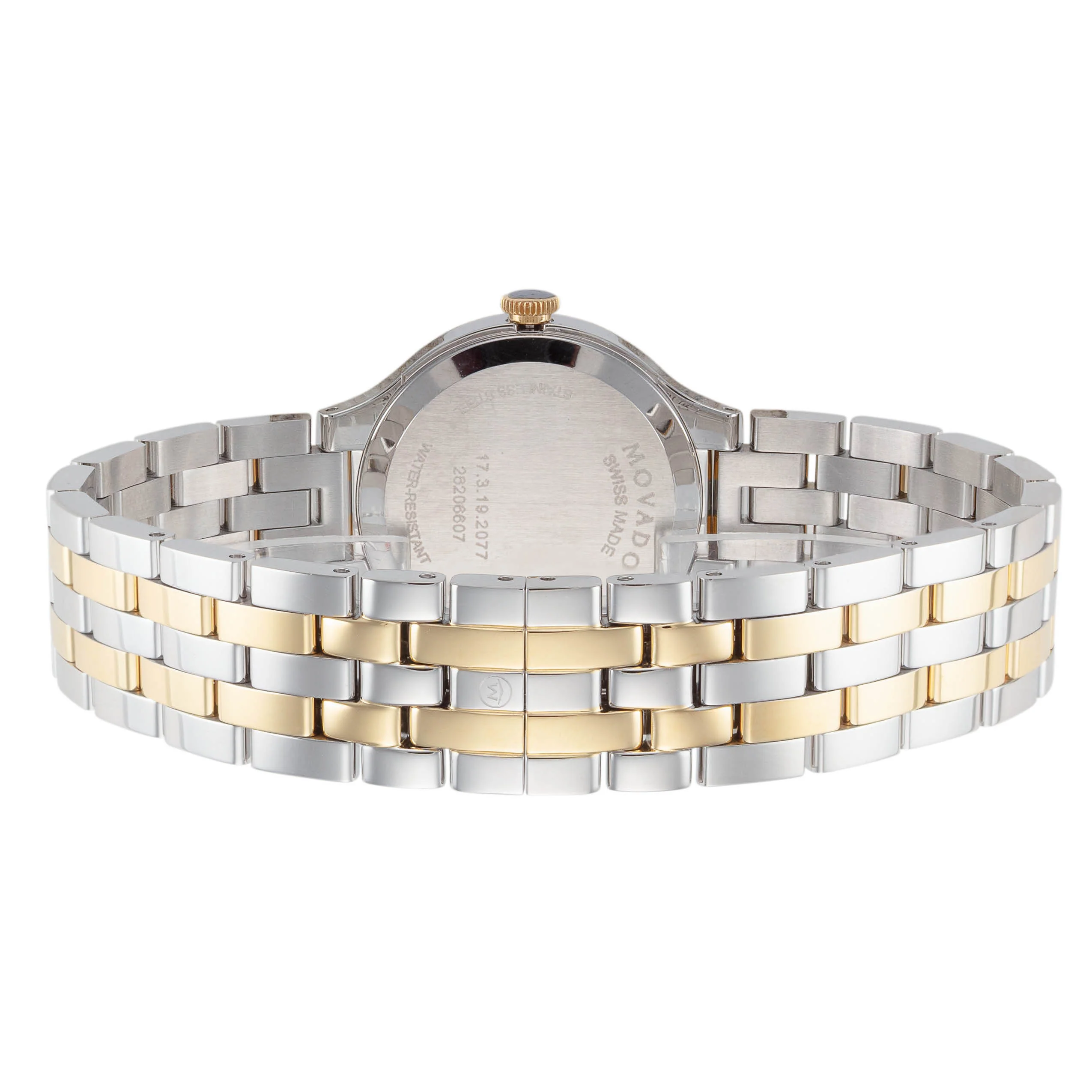 Movado 28mm / Silver and Gold | Black Dial - Image 3