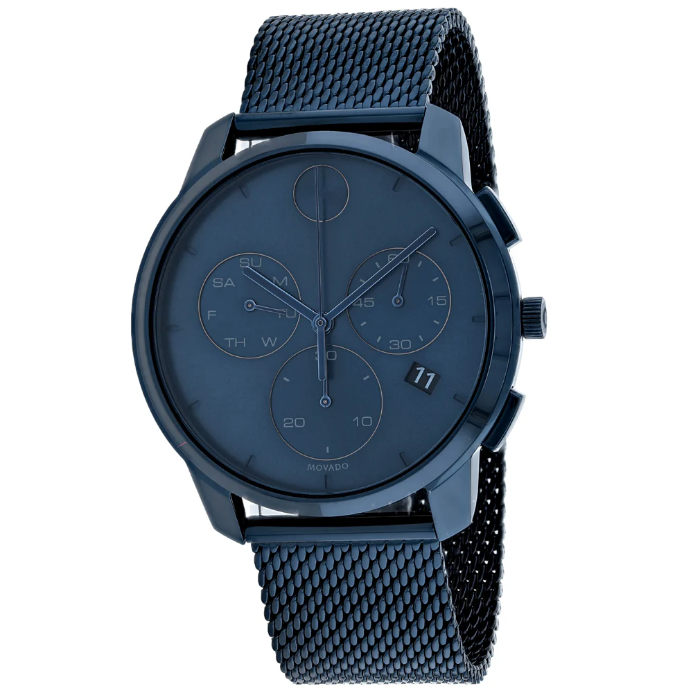 Movado 42mm / Blue / Blue | Blue Dial