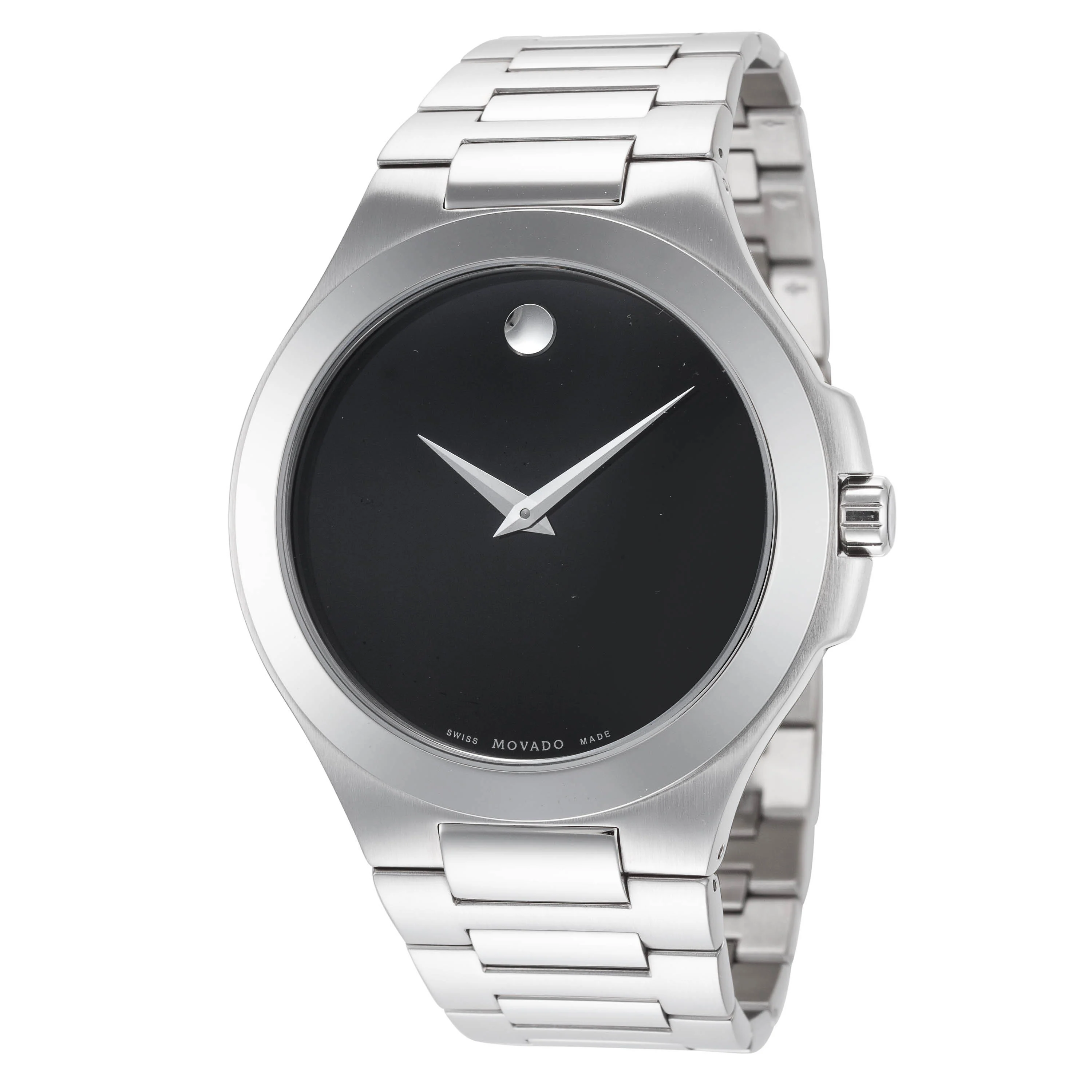 Movado Collection 39mm / Black / Silver | Black Dial