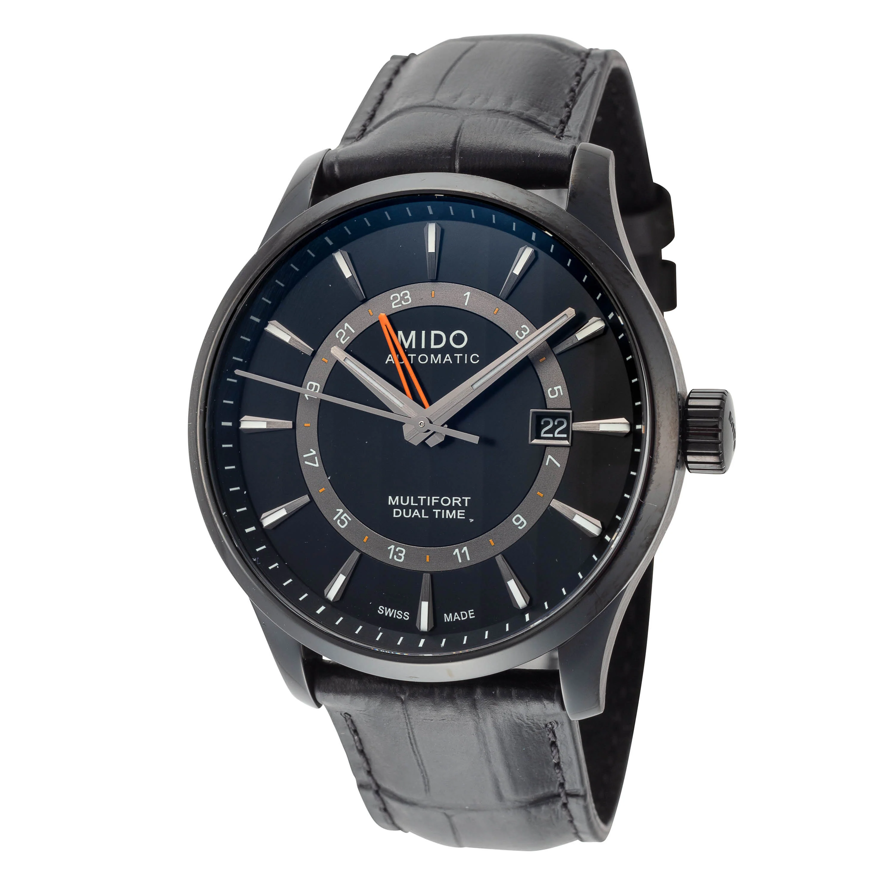 Multifort 42mm / Black / Black | Black Dial
