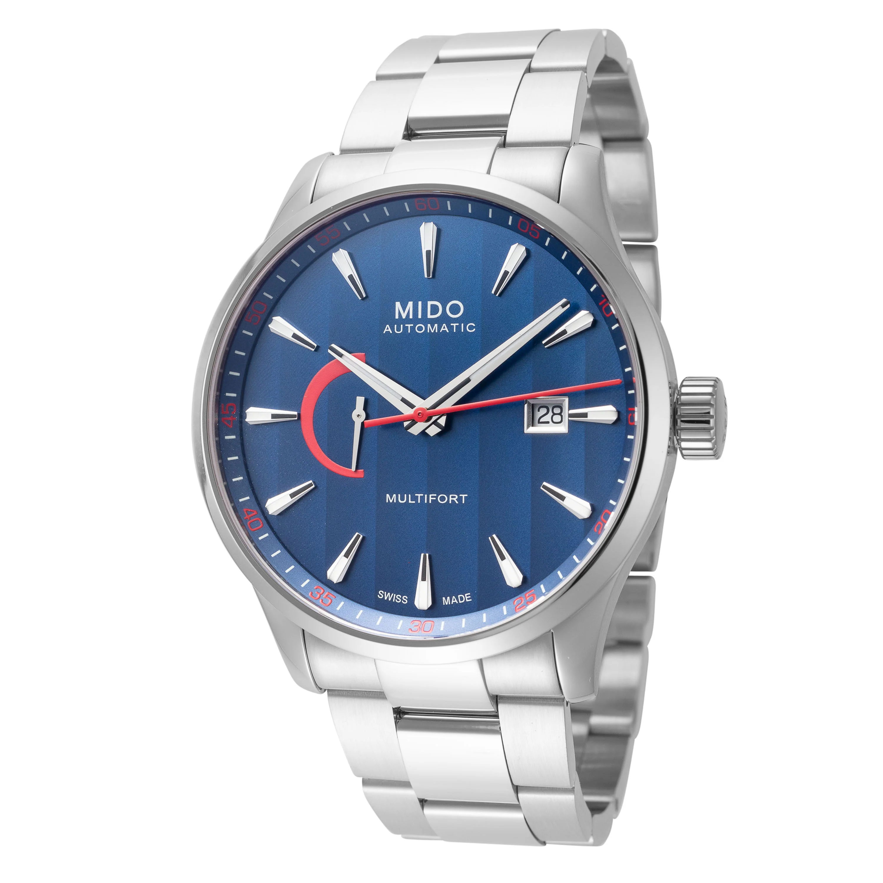 Multifort 42mm / Blue / Silver | Blue Dial