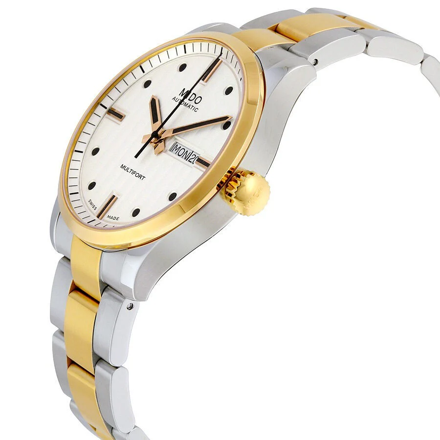Multifort 42mm / Silver / Silver and Gold | Silver Dial - Image 2