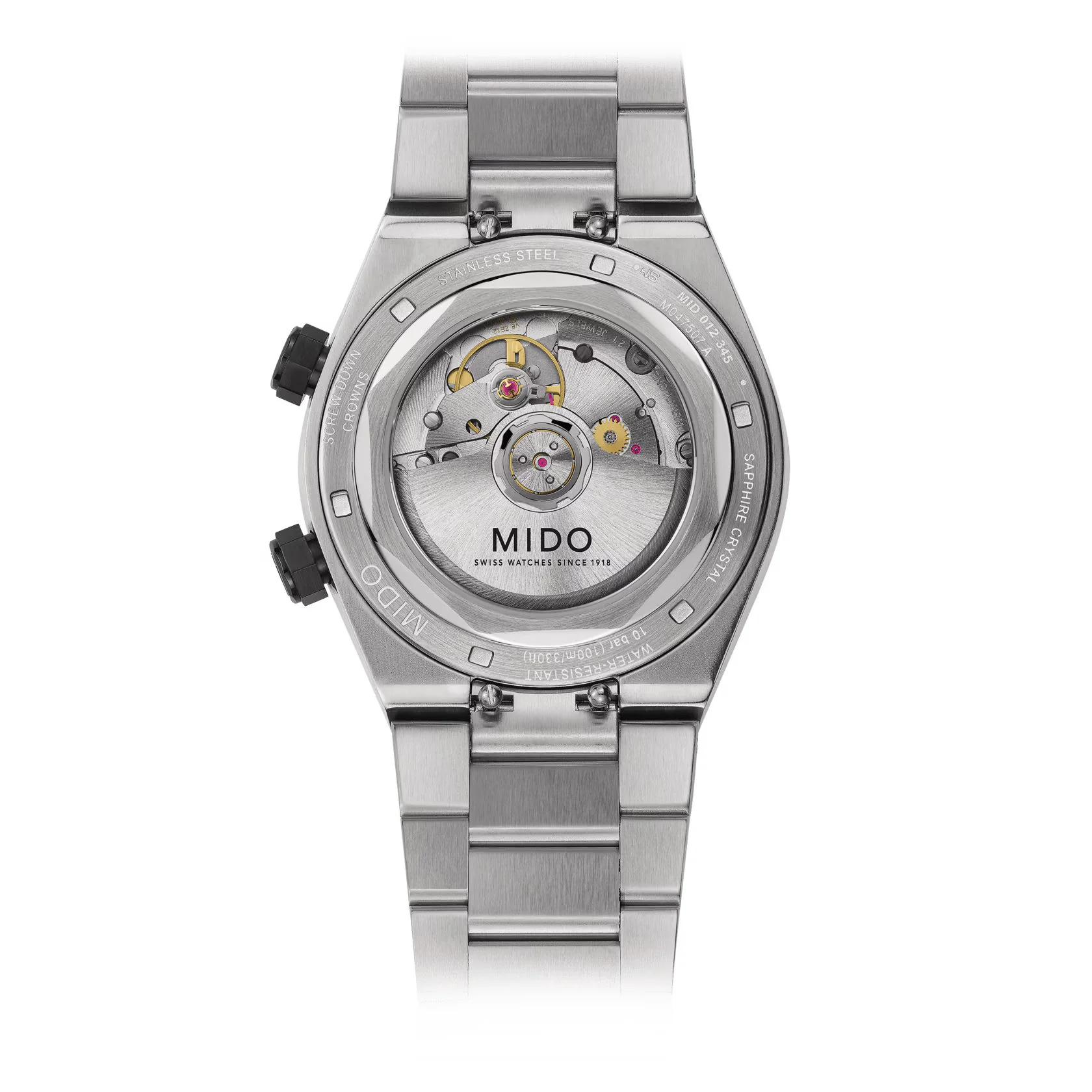Multifort 8 Two Crowns Silver-tone | Black Dial - Image 2