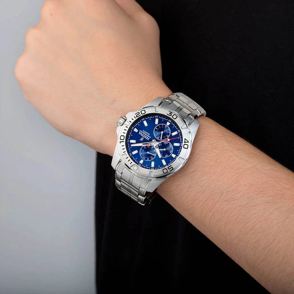 Multifunction Blue / Stainless Steel Blue Dial - Image 2