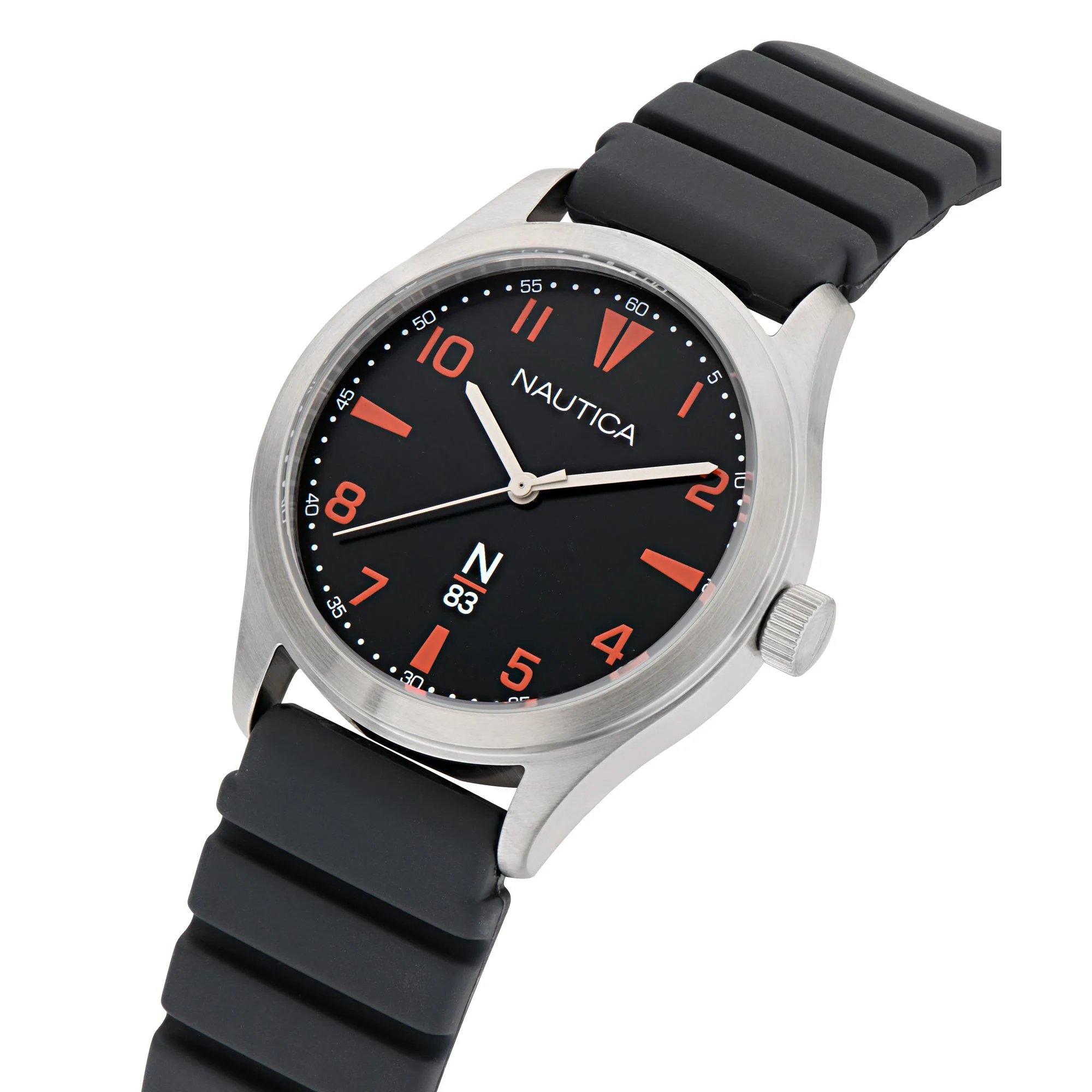 N83 EVERYDAY Black / Stainless Steel | Black Dial - Image 2