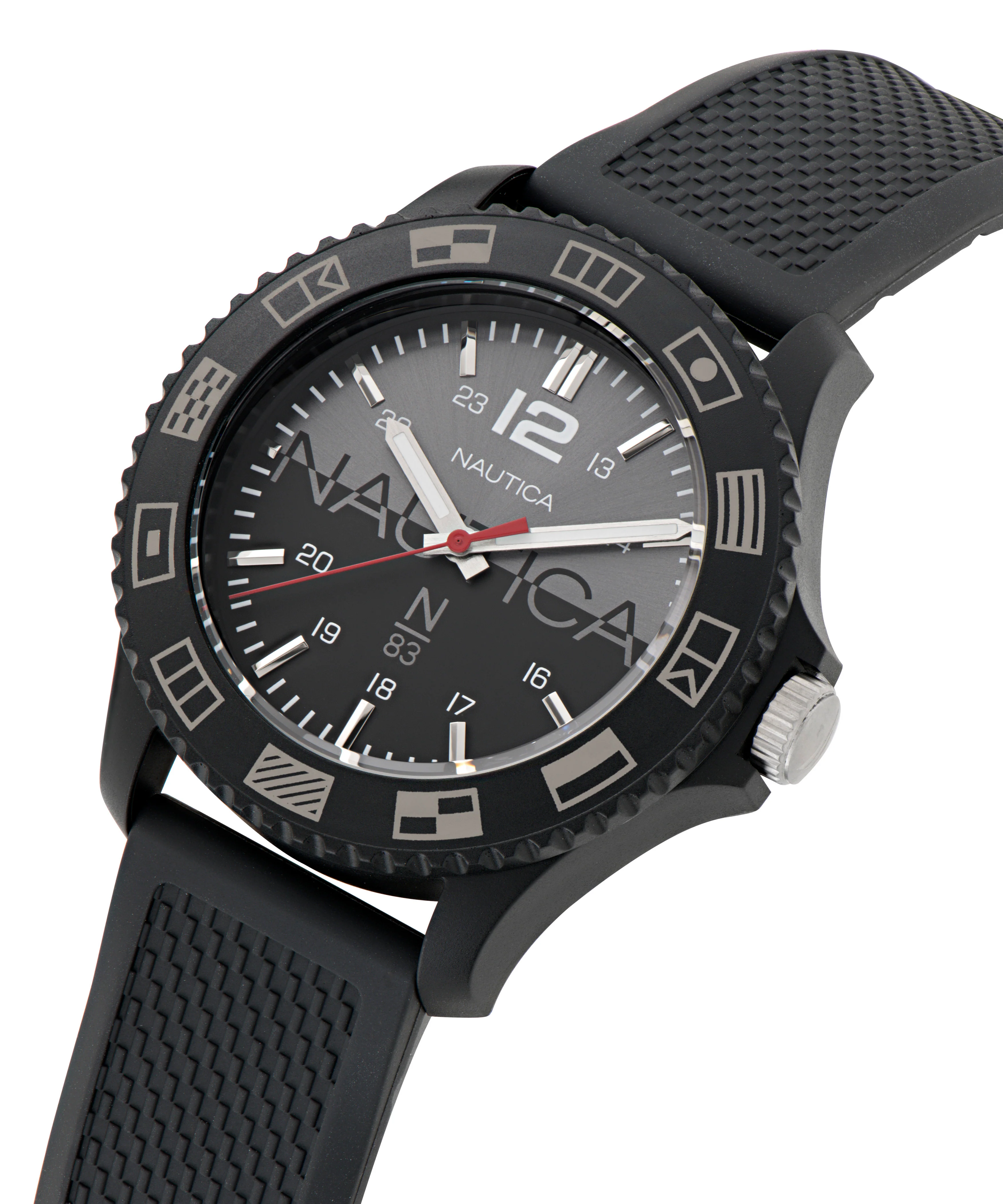 N83 SPORTY Black / Stainless Steel | Black Dial - Image 2