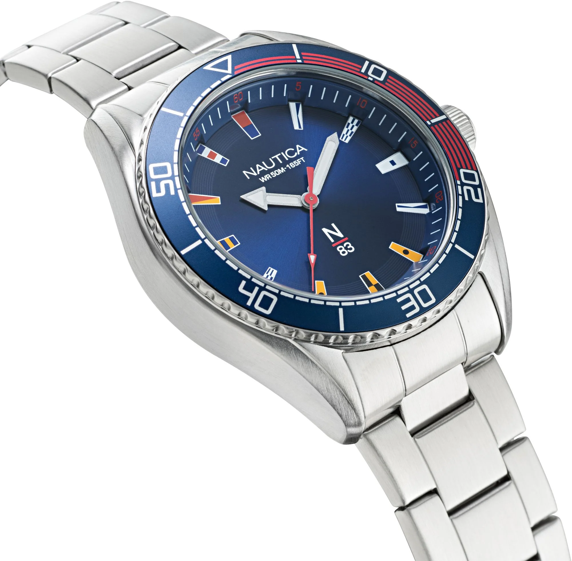 N83 SPORTY Silver / Stainless Steel | Blue Dial - Image 2