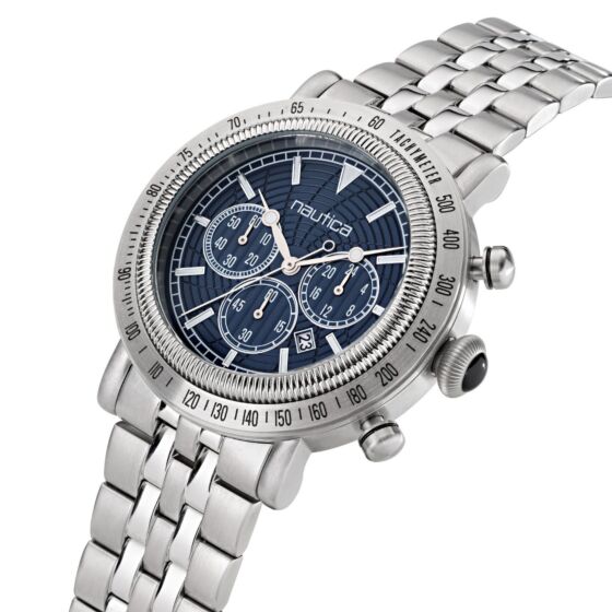 NAUTICA EVERYDAY Silver / Stainless Steel | Blue Dial - Image 3