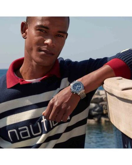 NAUTICA EVERYDAY Silver / Stainless Steel | Blue Dial - Image 6