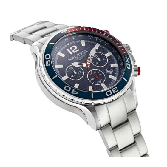 NAUTICA SPORTY Silver / Stainless Steel | Blue Dial - Image 2