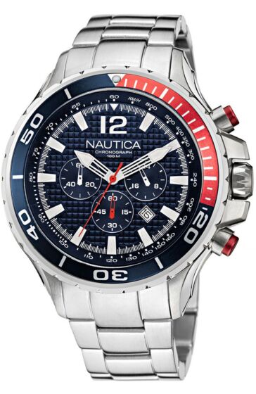 NAUTICA SPORTY Silver / Stainless Steel | Blue Dial - Image 3