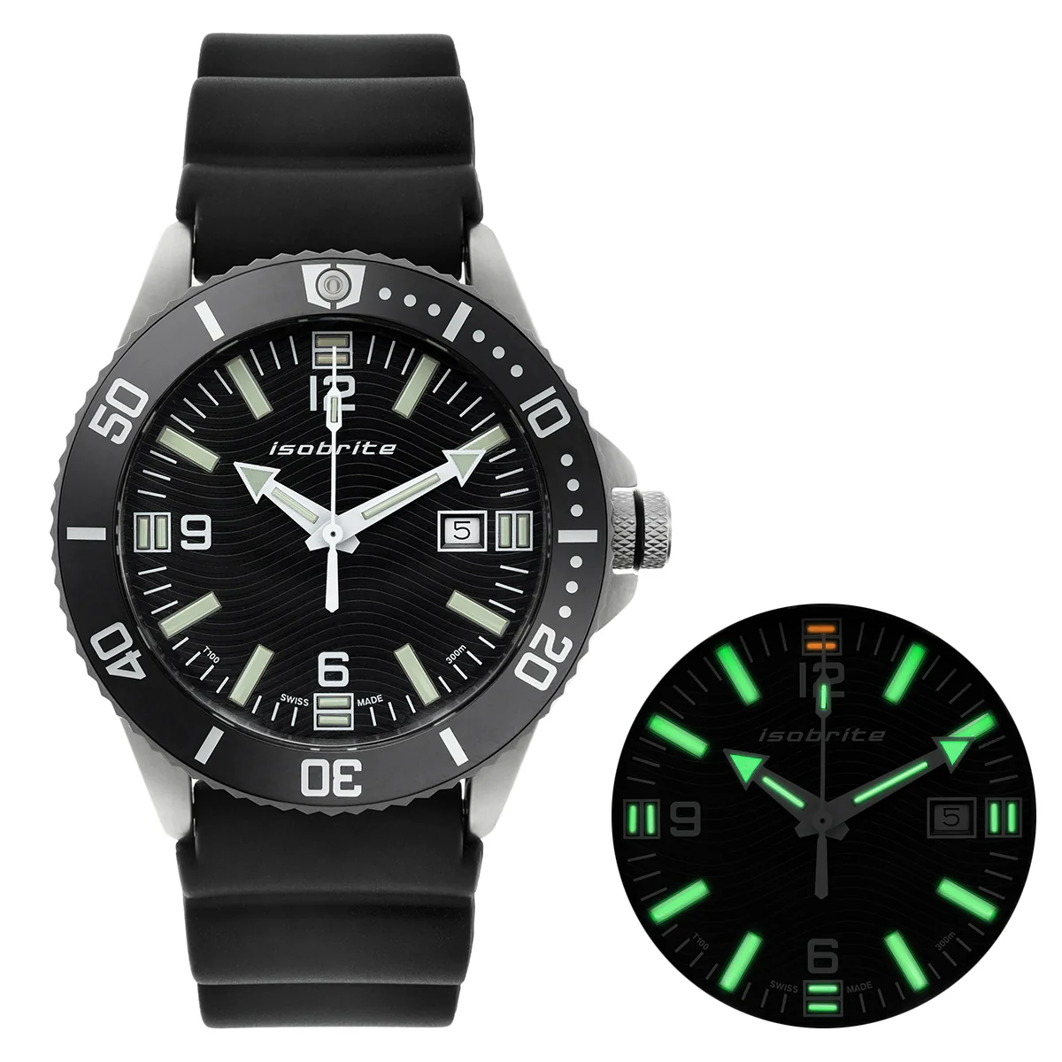 Naval Series T100 Tritium Markers Black Dial - Image 2