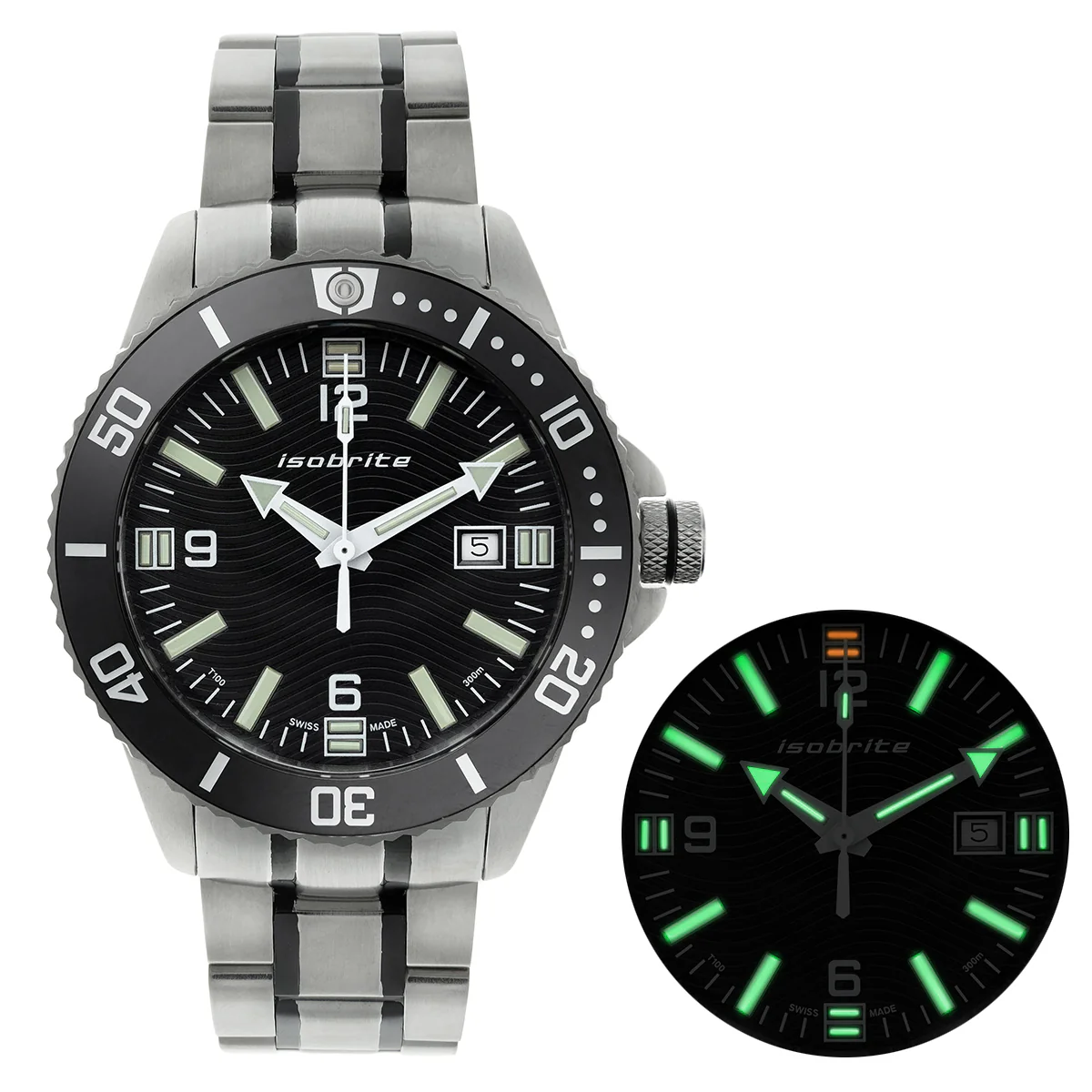 Naval Series T100 Tritium Markers Black Dial - Image 2