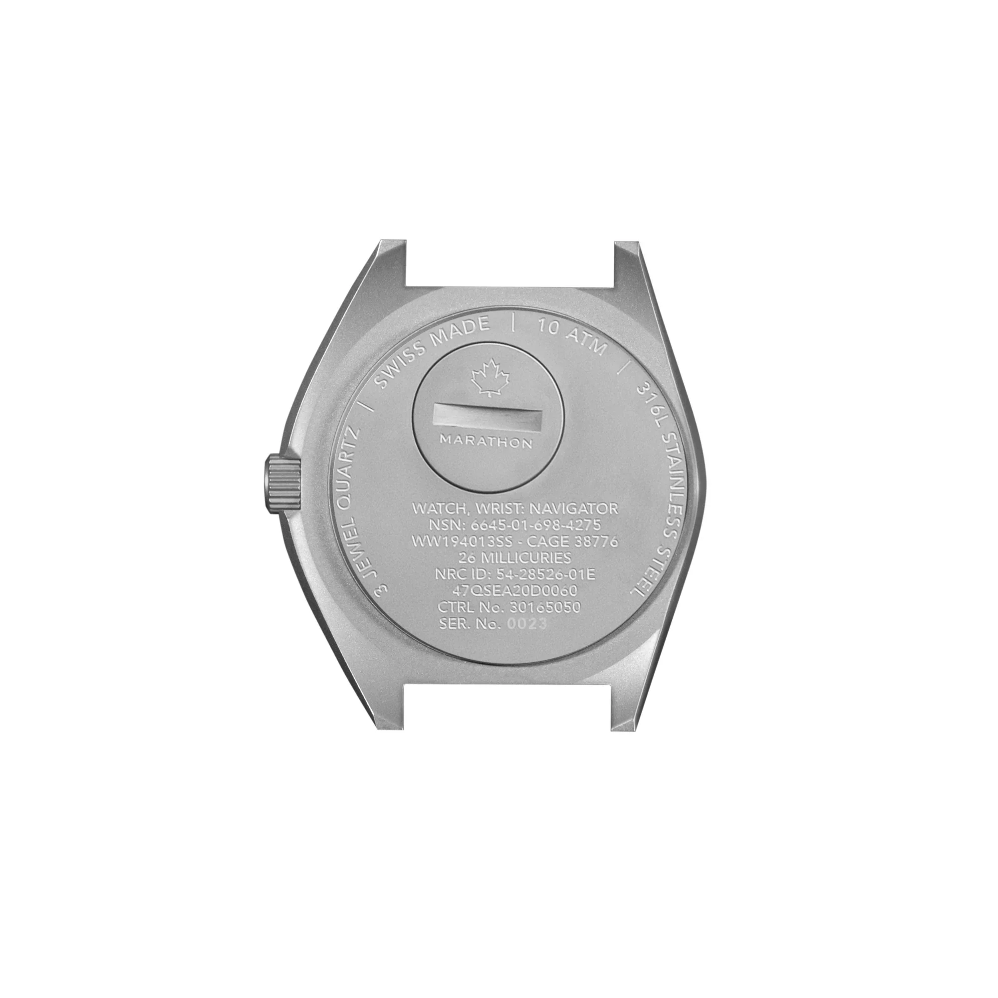 Navigator Quartz with Date Black NGM/Nylon Matte Black Dial - Image 6