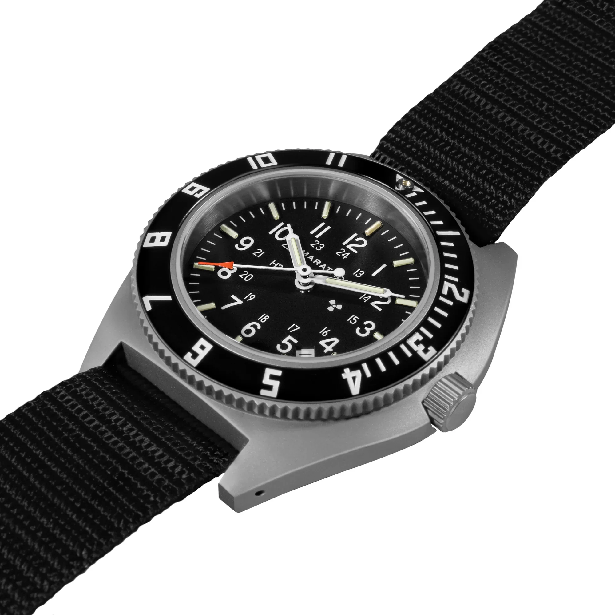 Navigator Quartz with Date Black NGM/Nylon | Matte Black Dial - Image 6