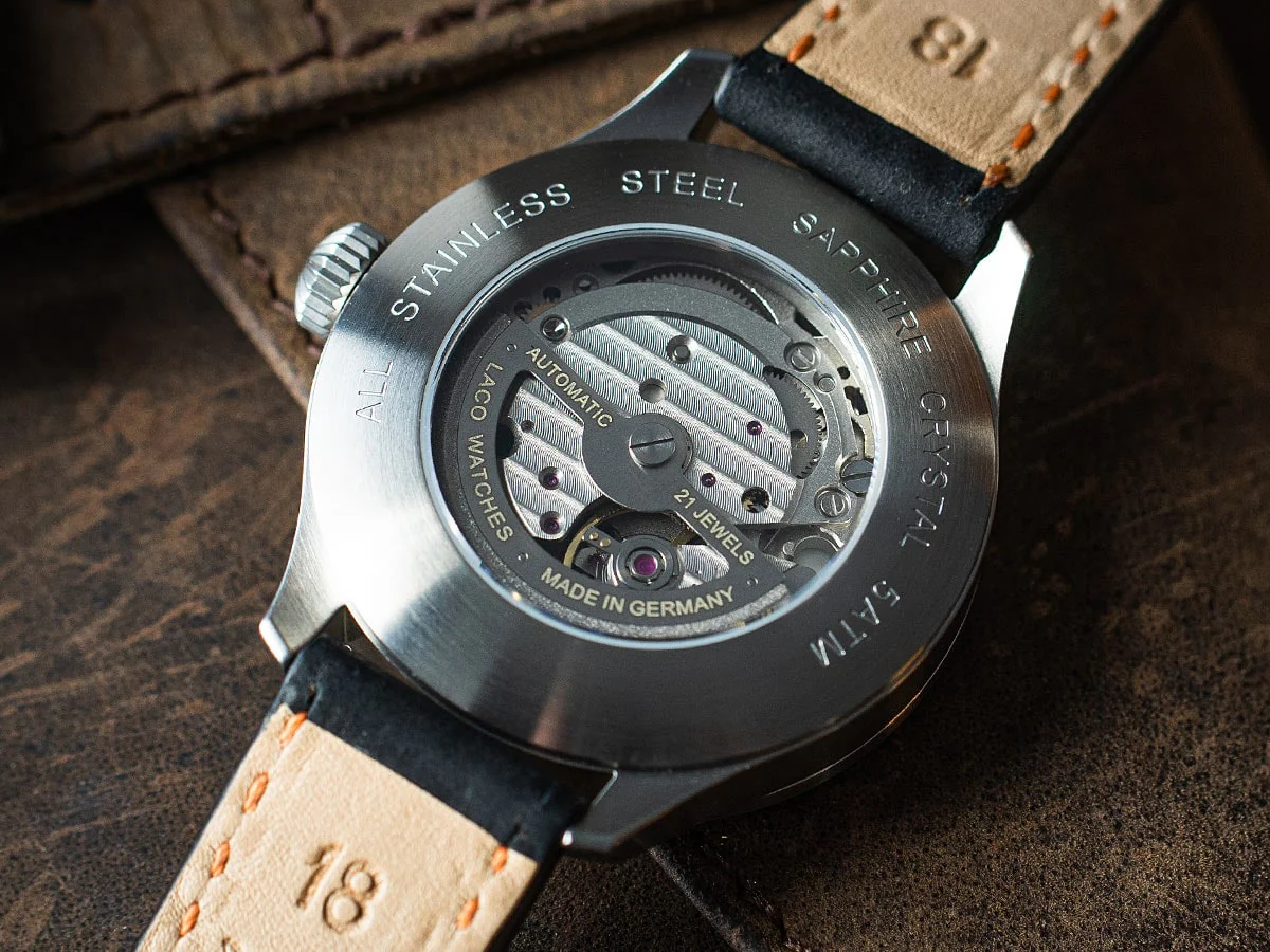 Neapal 39mm Automatic | Black Dial - Image 4