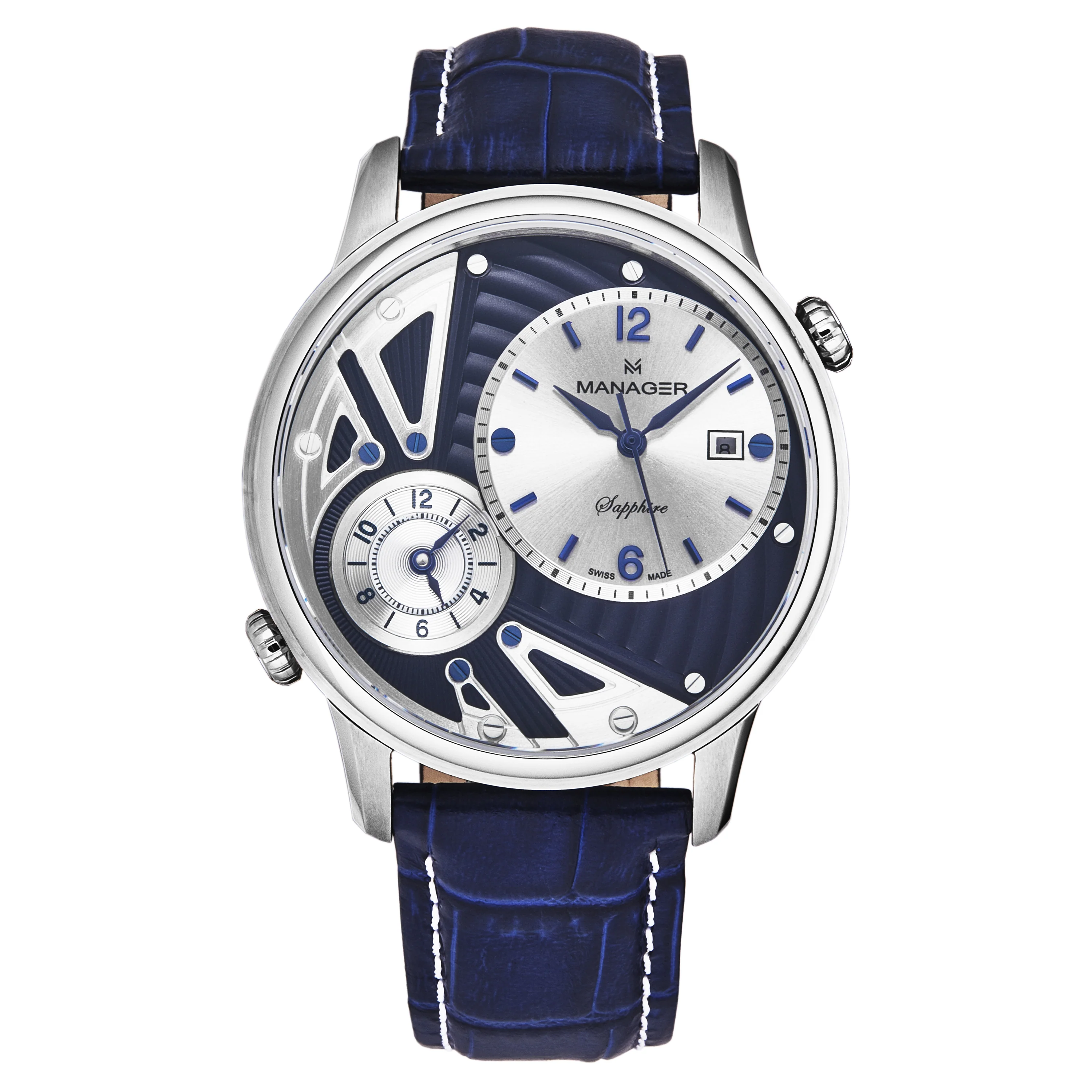 Nomad MAN-TR-01-SL / Blue | Silver Dial
