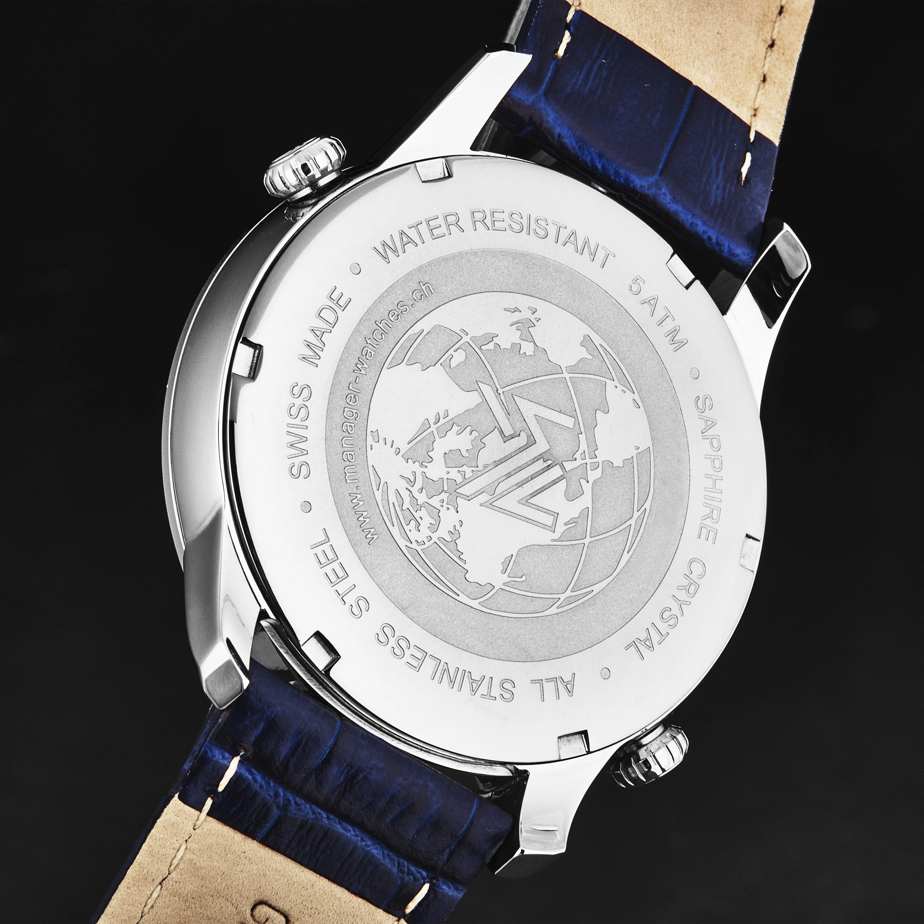 Nomad MAN-TR-01-SL / Blue | Silver Dial - Image 4