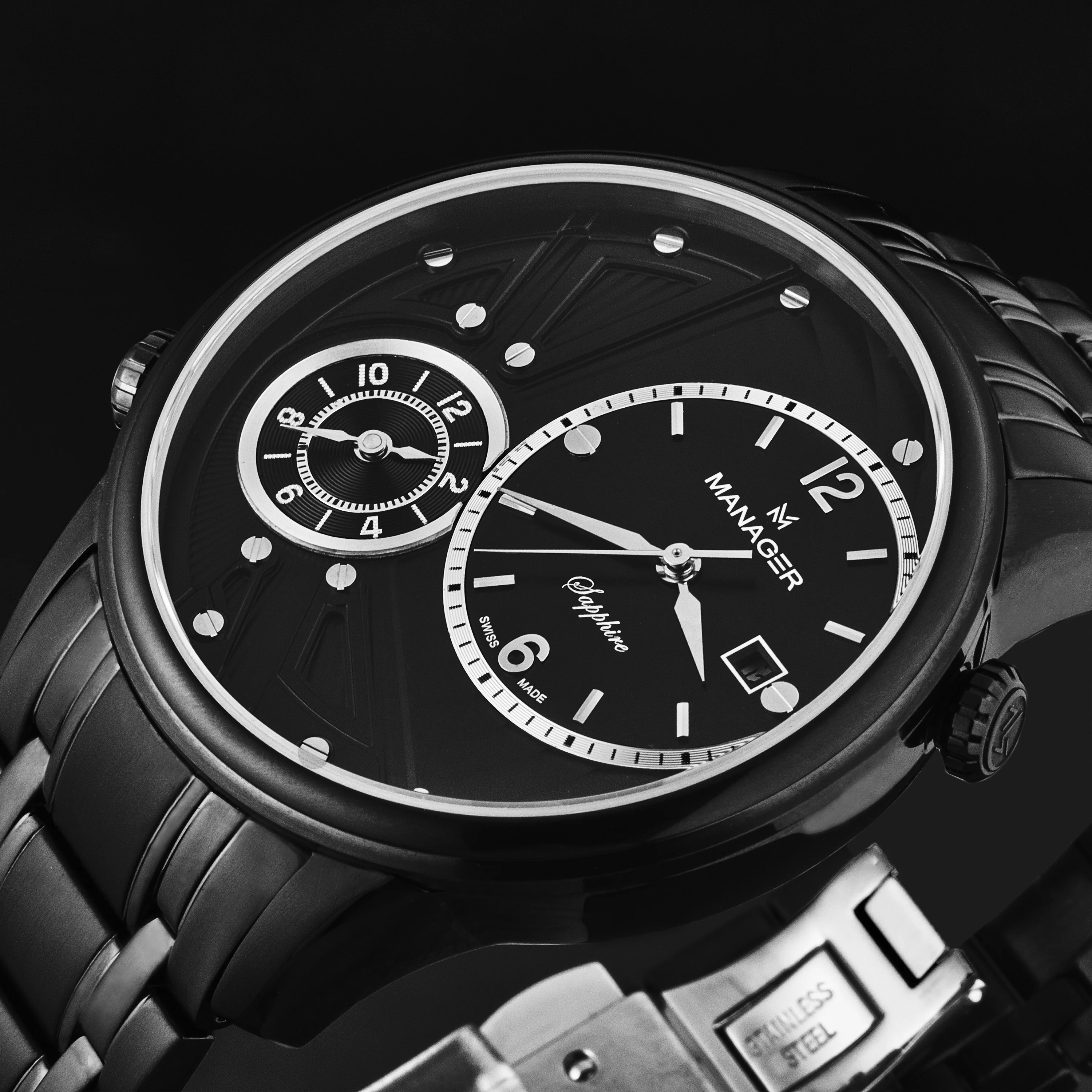Nomad MAN-TR-04-NM / Black | Black Dial - Image 2