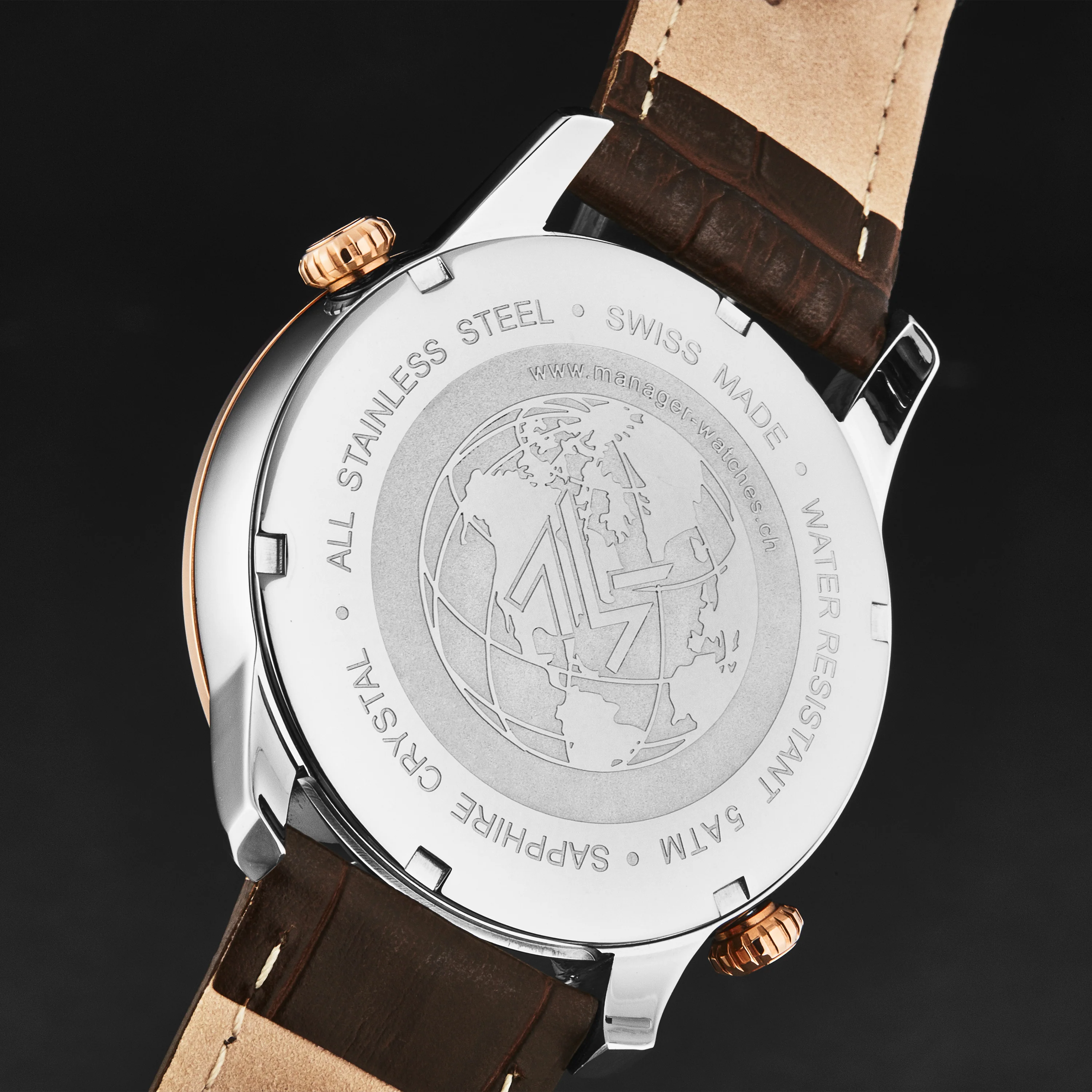 Nomad MAN-TR-06-BL / Silver | Silver Dial - Image 4