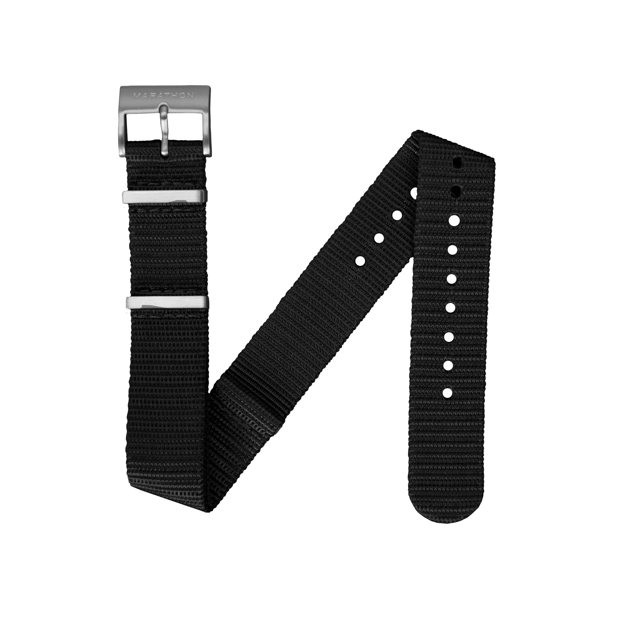NYLON DEFSTAN STRAP, BLACK, 18MM BLACK/DEFESTAN |  Dial - Image 3