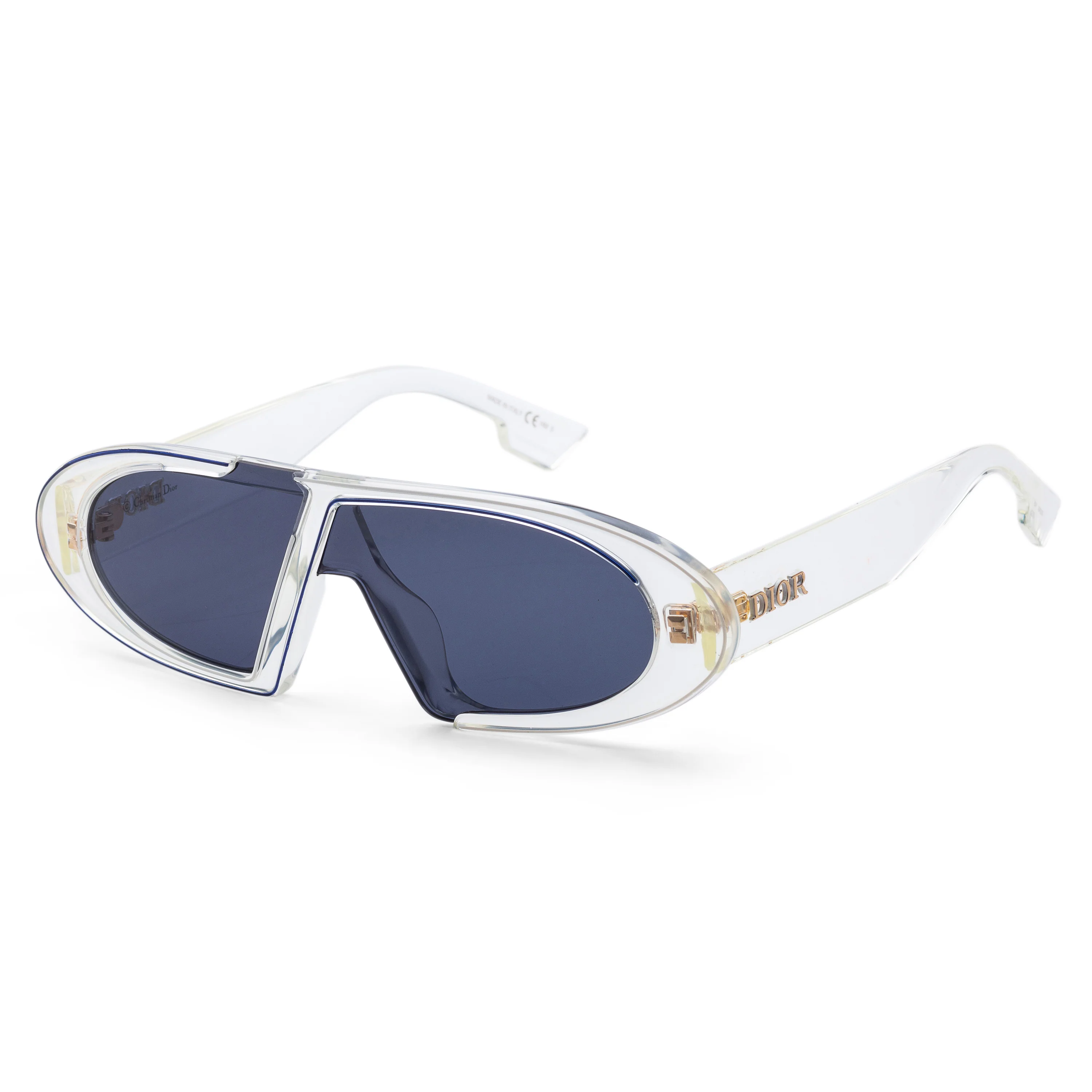 Obliques Crystal Frame, Blue Lens | Dial