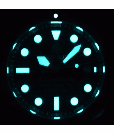 Ocean Master 500 40mm Black / Blue Hands Dial A / Oyster Stainless | Black Dial - Image 2