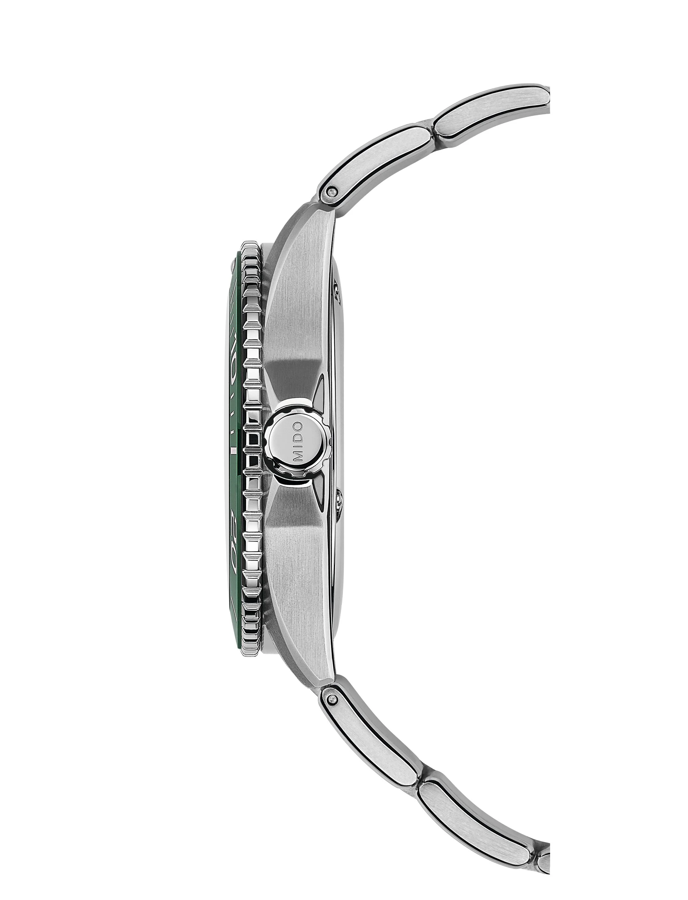OCEAN STAR 200C Silver/SS | Green Dial - Image 2