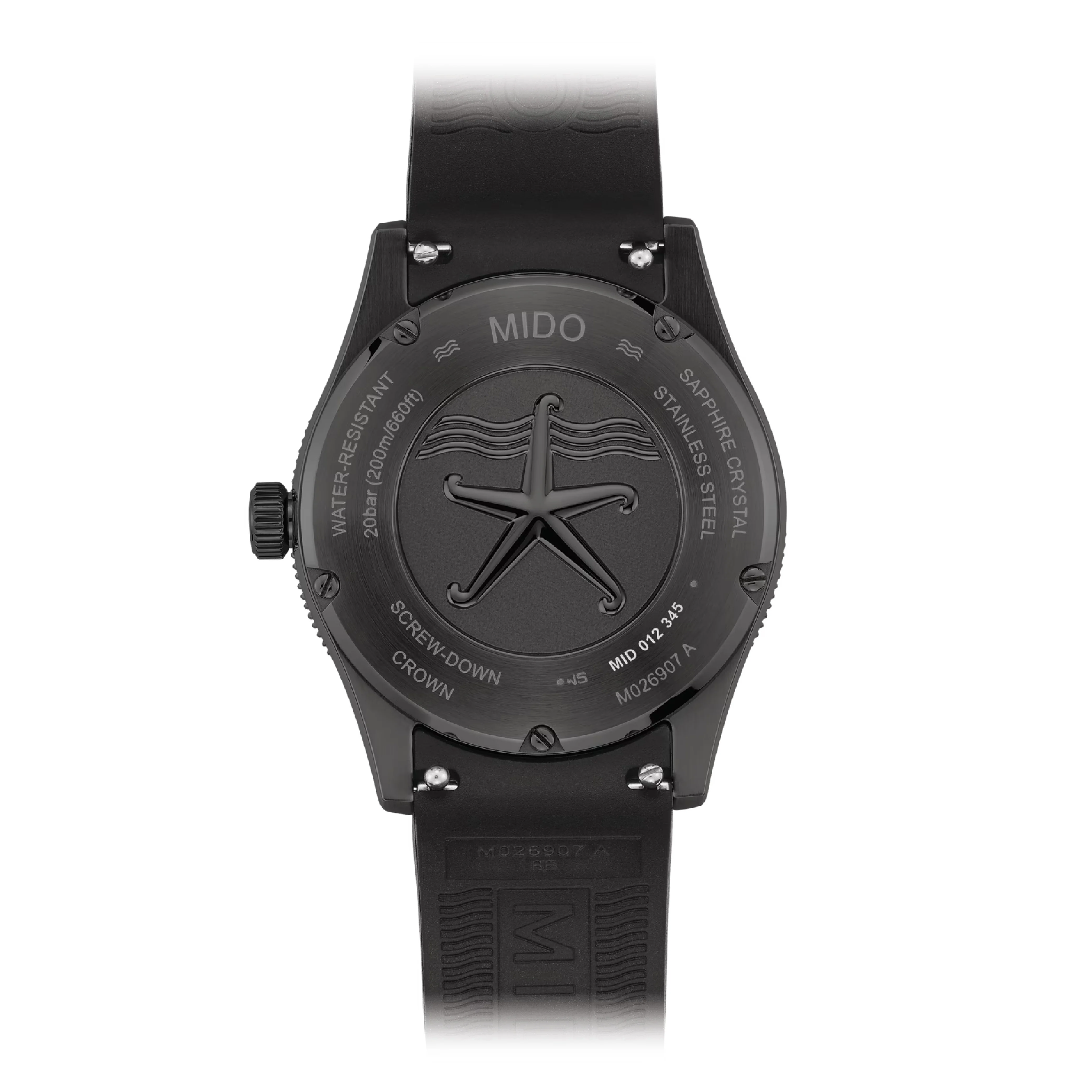 Ocean Star 39 Black / Rubber | Black Dial - Image 2