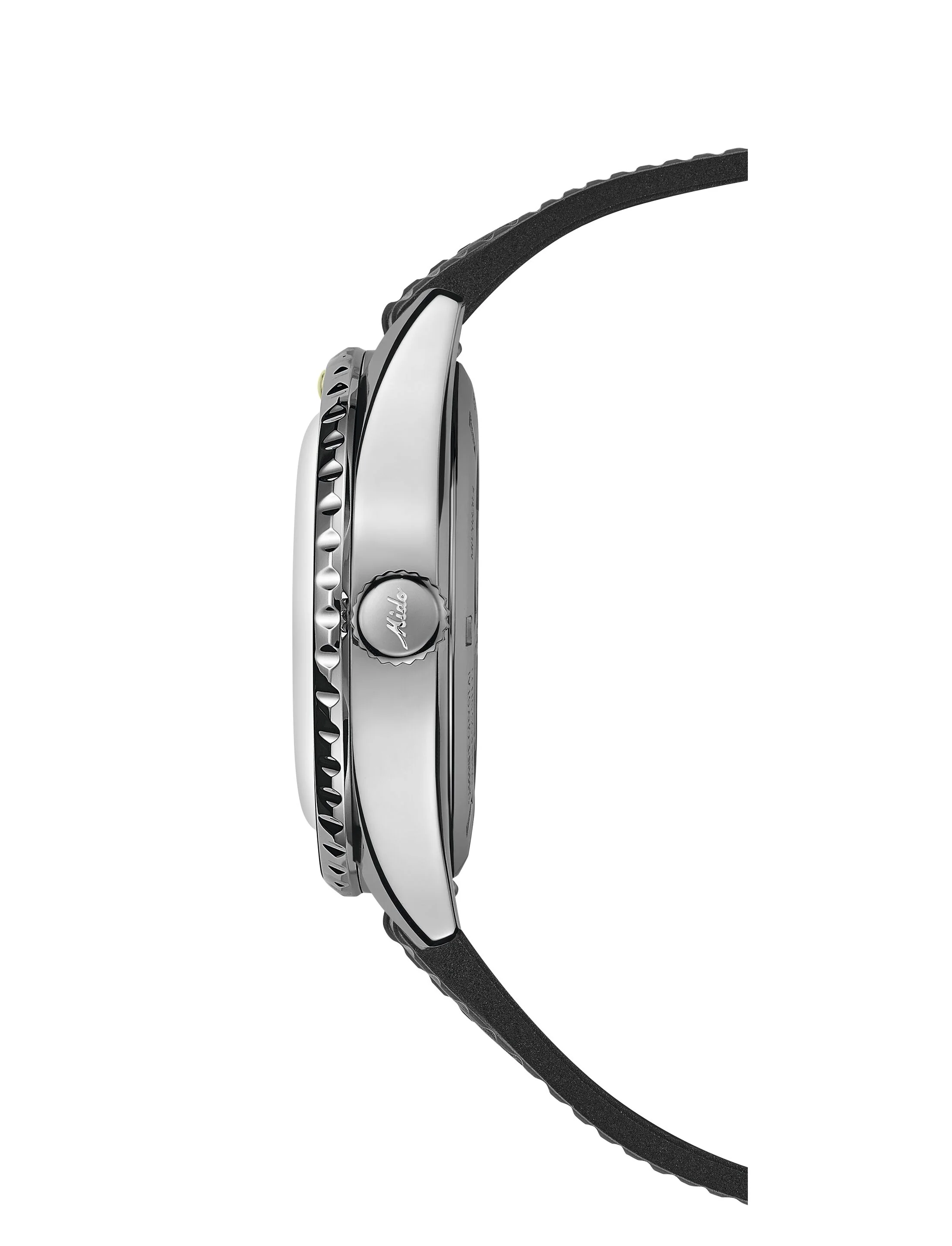 OCEAN STAR DECOMPRESSION WORLDTIMER Black/Rubber | Black Dial - Image 3