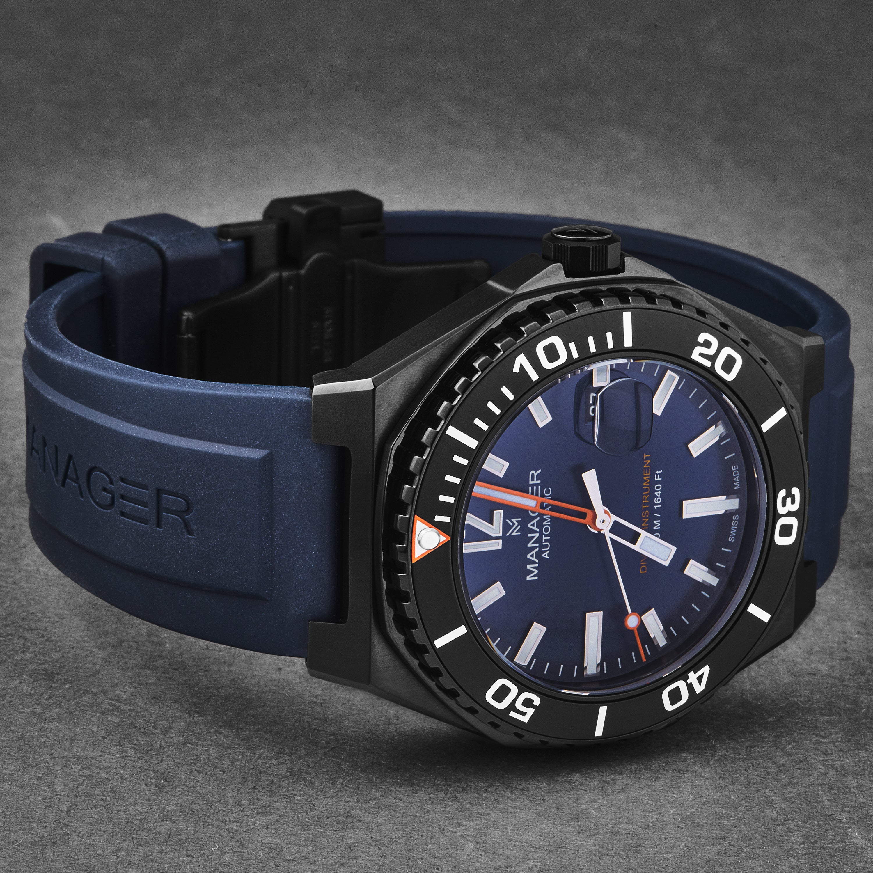 Oceana MAN-RD-02-NC / Blue | Blue Dial - Image 2