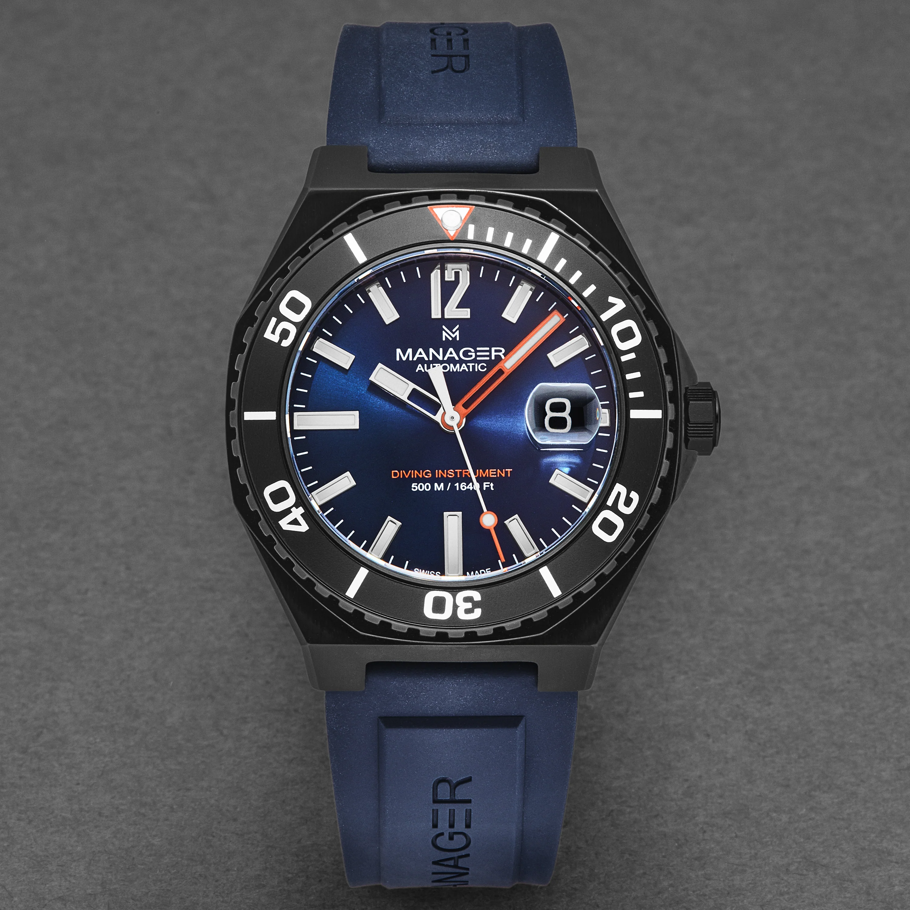 Oceana MAN-RD-02-NC / Blue | Blue Dial - Image 4