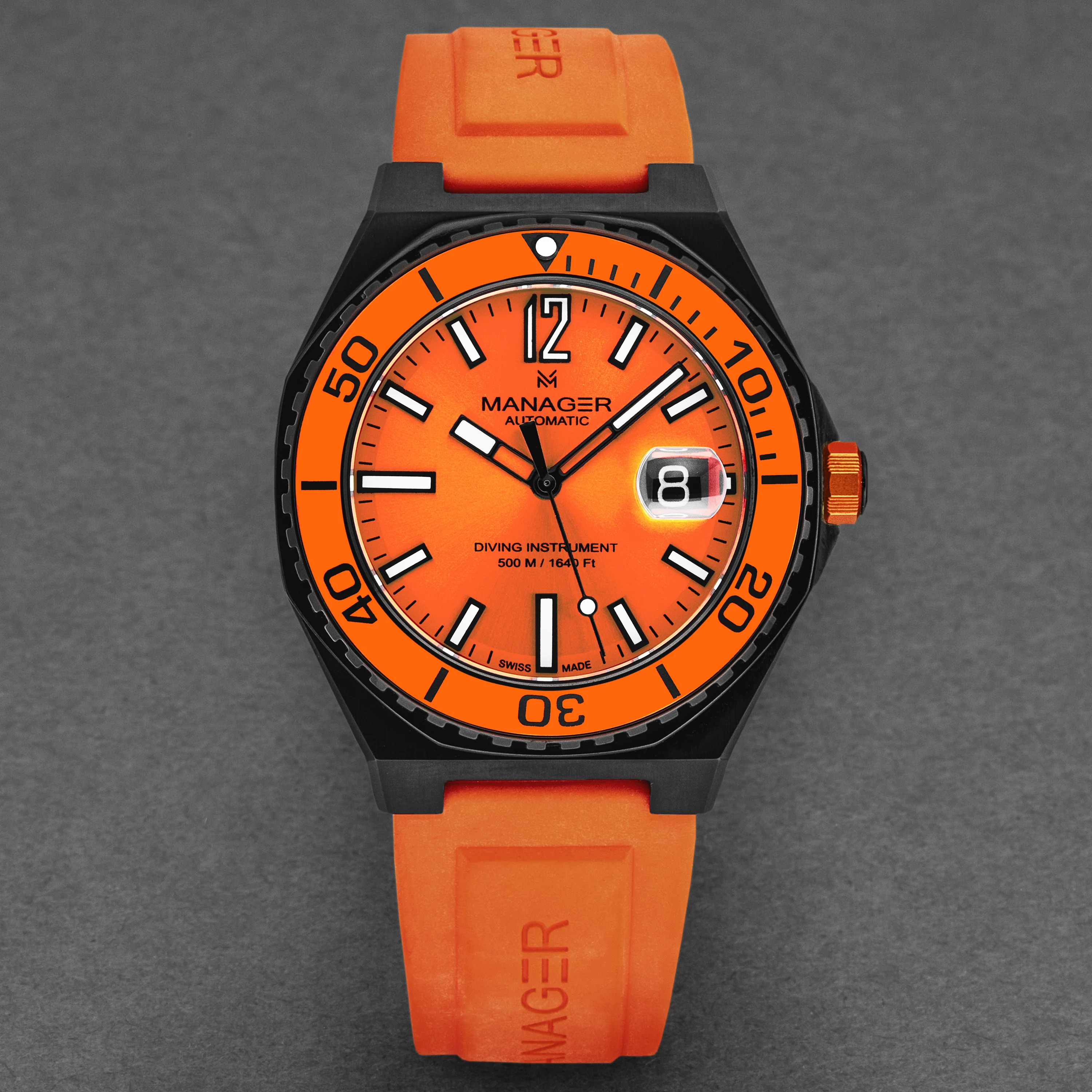 Oceana MAN-RD-04-NC / Orange | Orange Dial - Image 4
